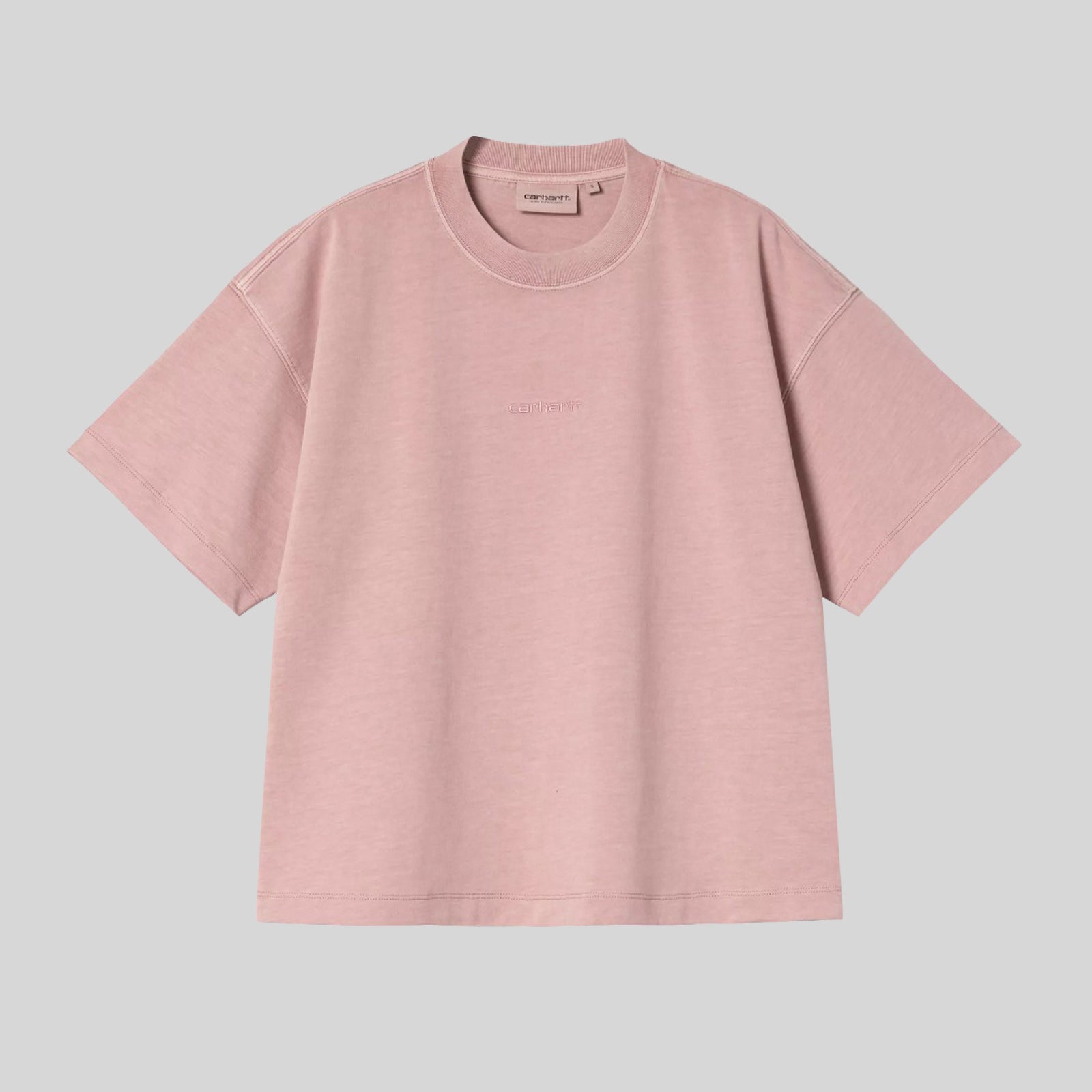 Carhartt Wip T-shirt W' S/s Benton Rosa Donna - 3