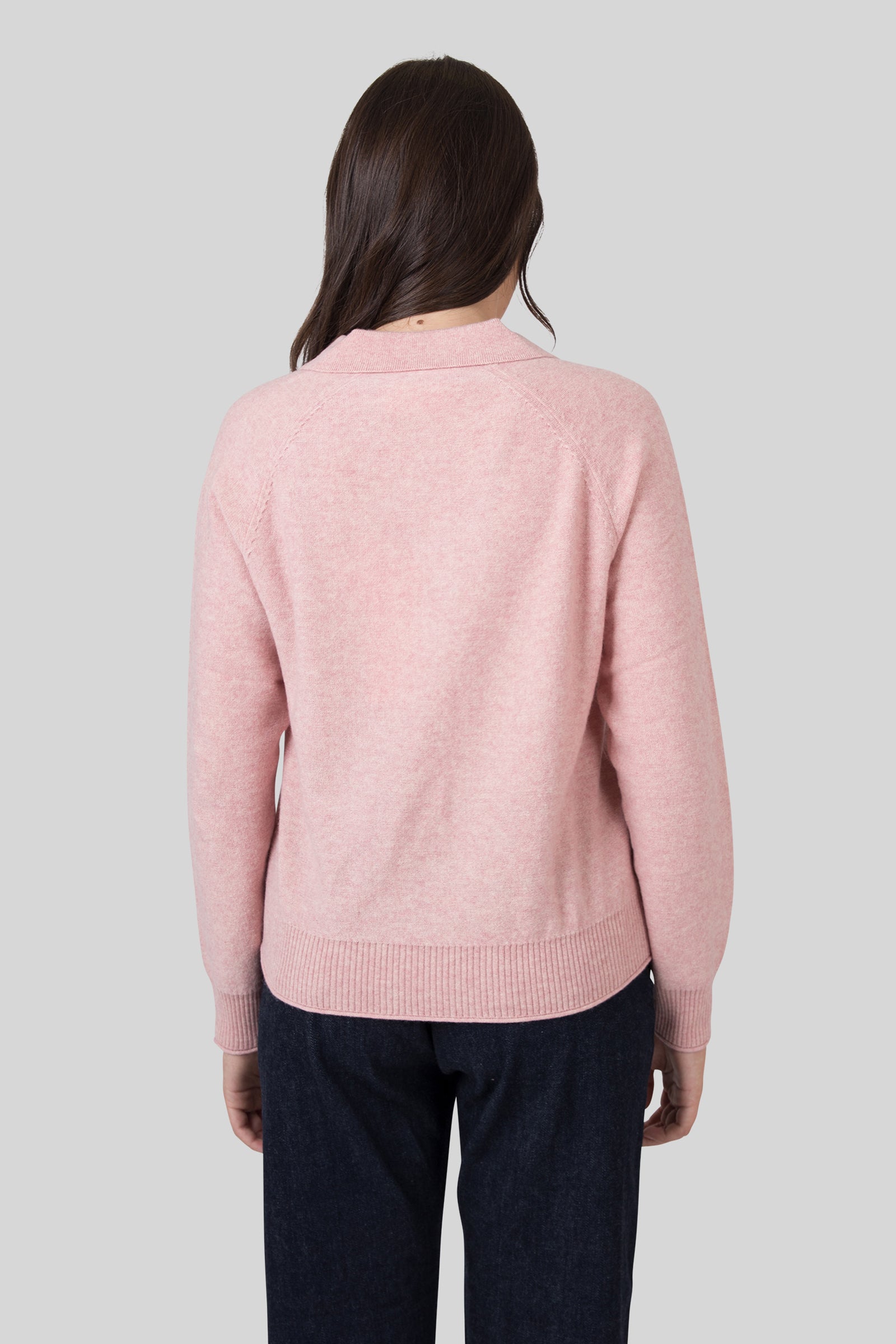 Absolut Cashmere Maglia Milla Rosa Chiaro Donna - 3