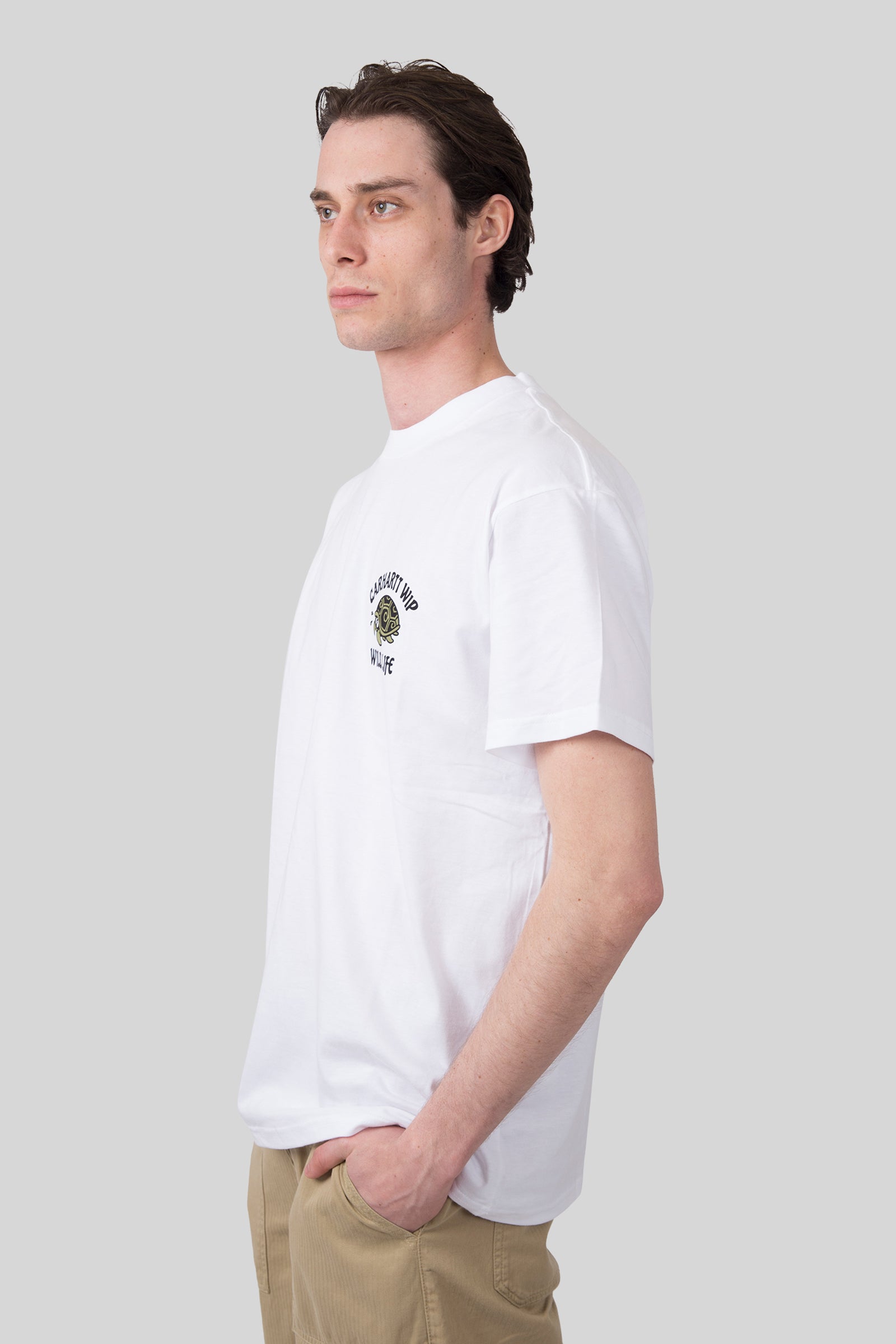 Carhartt Wip S/s Wild Life T-shirt Bianco Uomo - 5