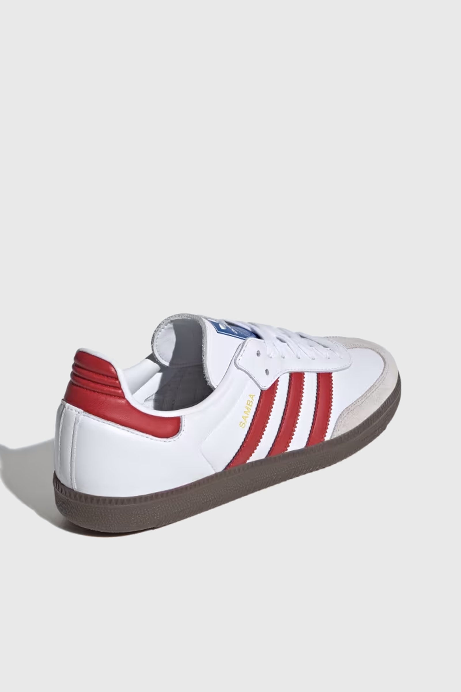 Adidas Originals Sneaker Samba Og Bianco/rosso Donna - 3