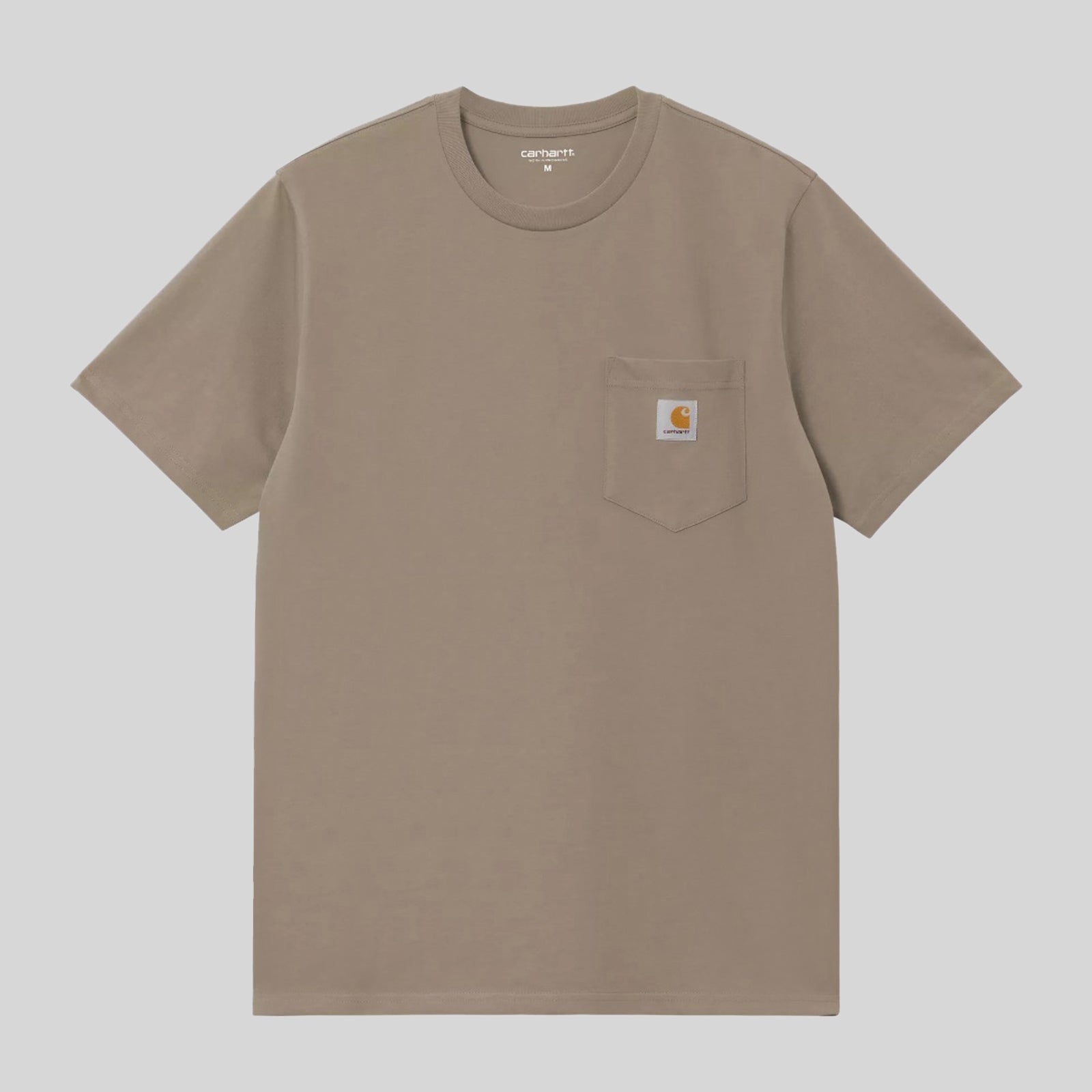 Carhartt Wip Short Sleeve Pocket T-shirt Beige Uomo - 3