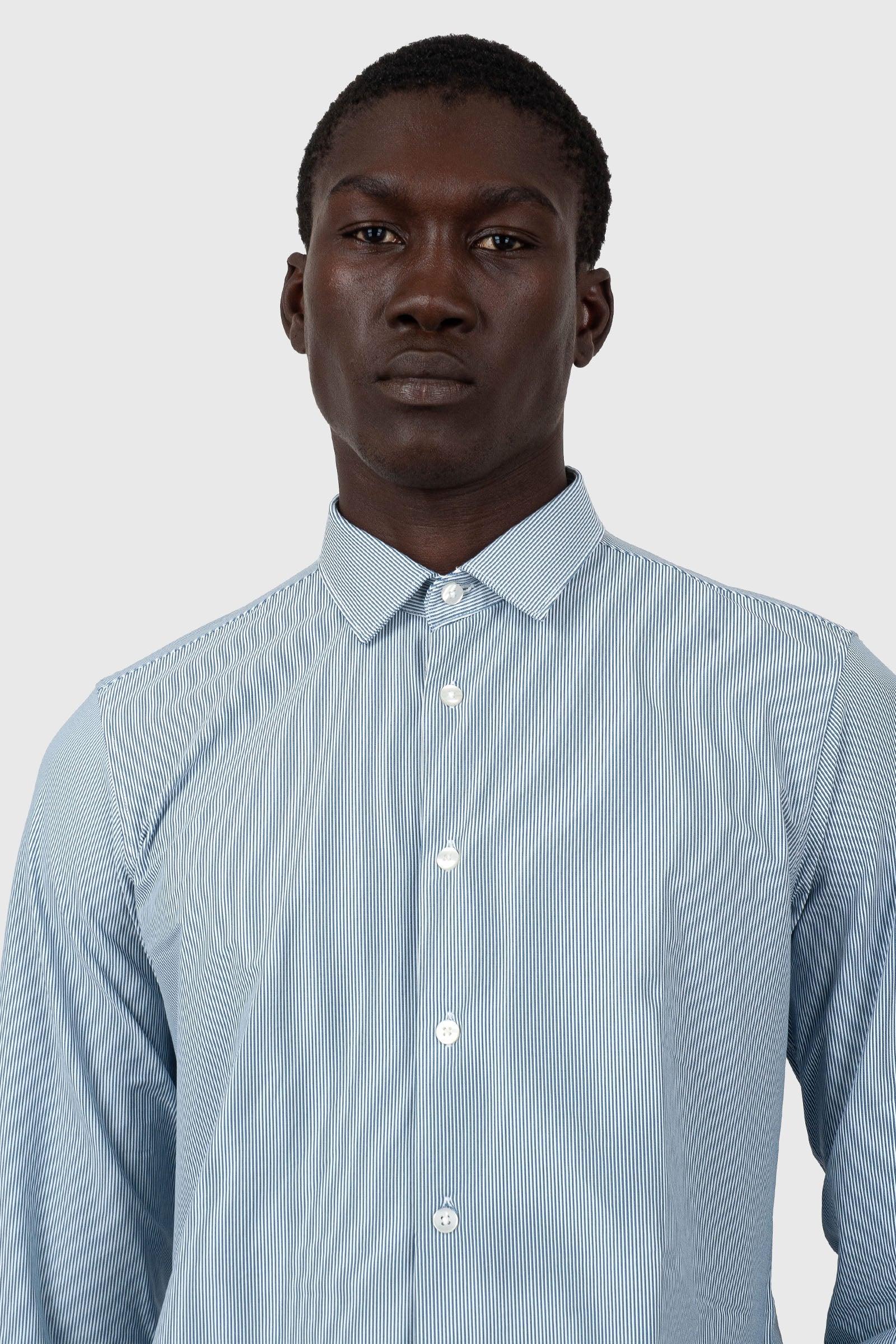 Oxford Jacquard Open Shirt - 6