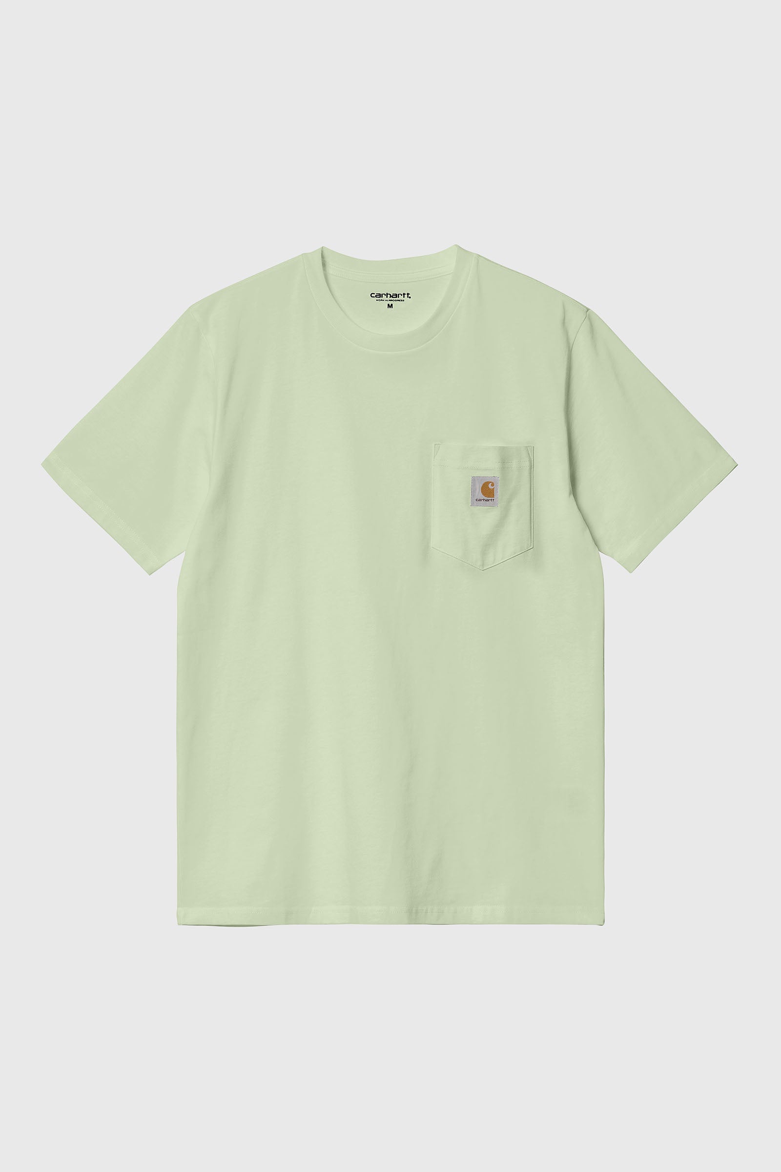 Carhartt Wip T-shirt S/s Pocket Verde Chiaro Uomo - 1