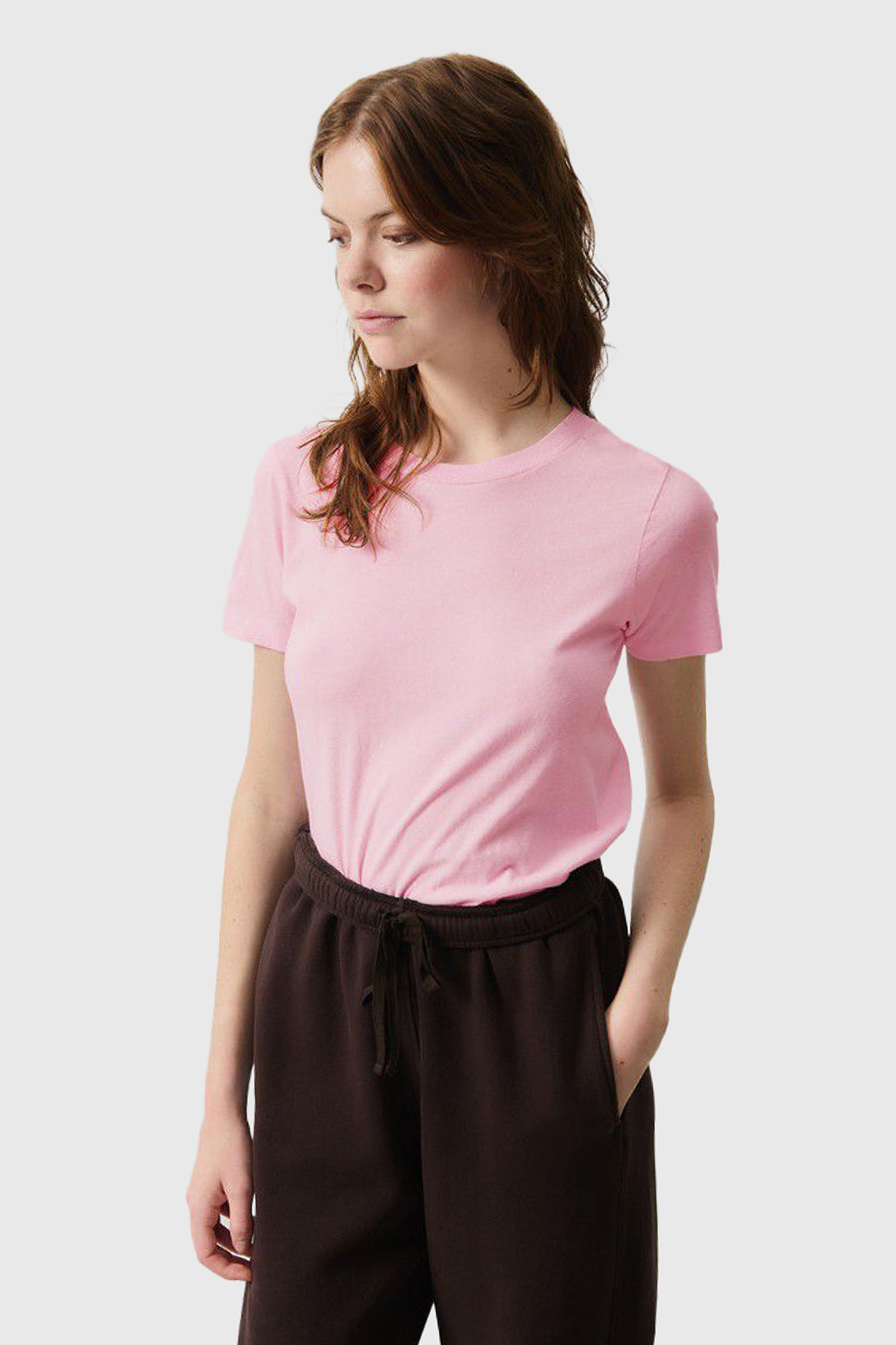 American Vintage T-shirt Gamipy Rosa Donna - 4