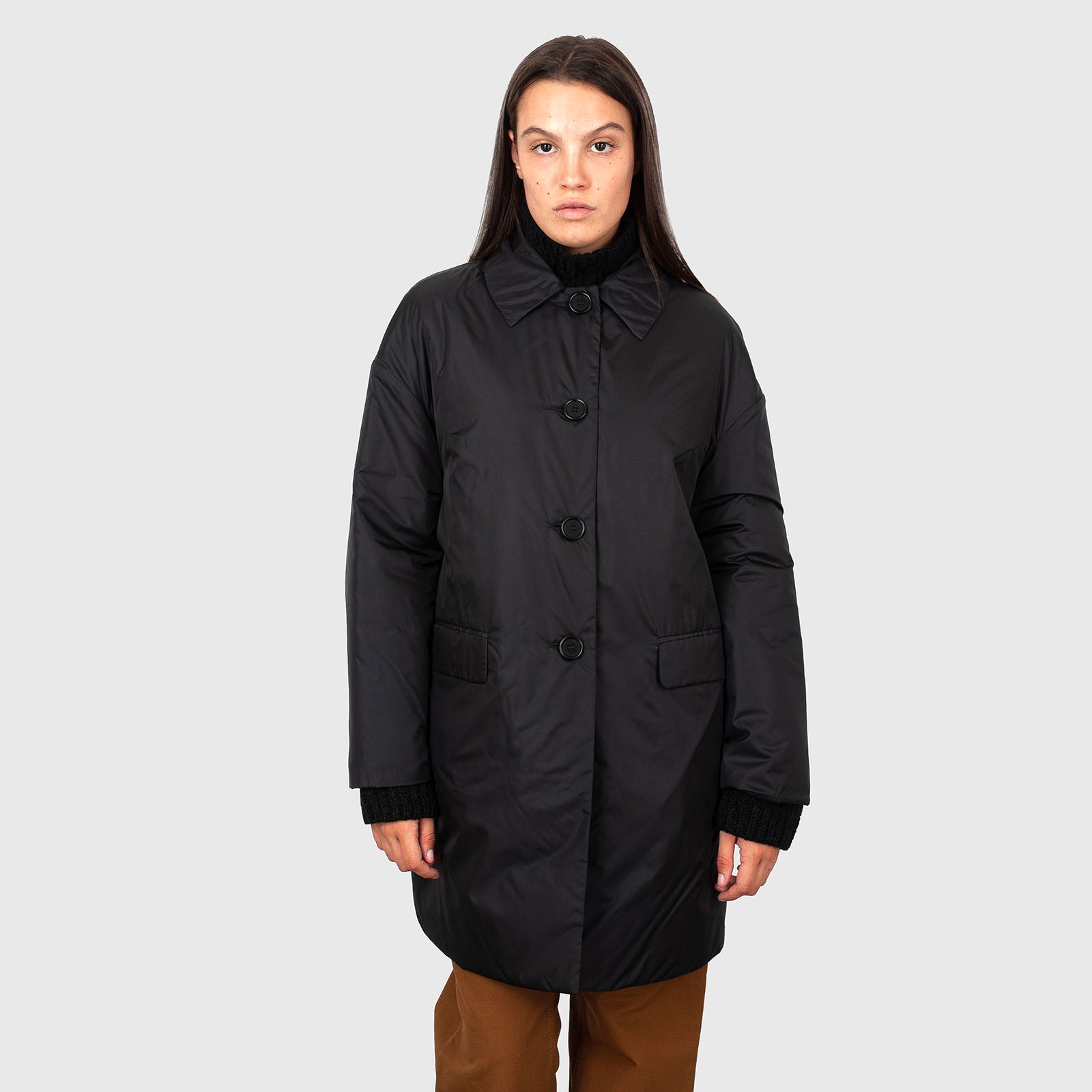 Aspesi Cappotto Teena Nero Donna - 8