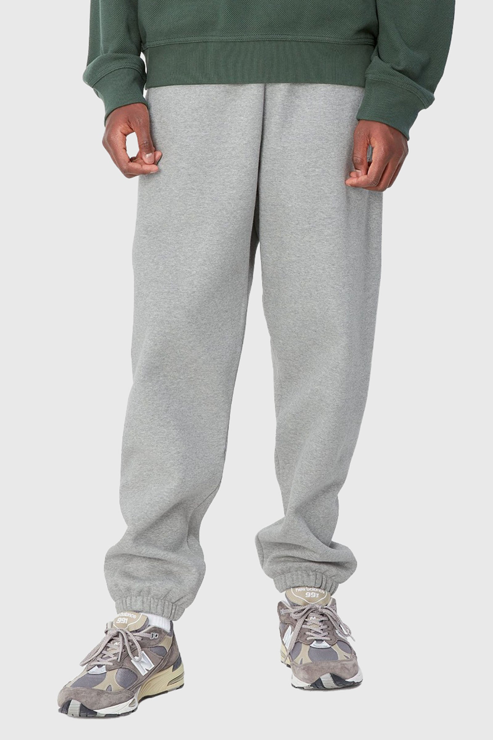 Carhartt Wip Chase Sweat Pant Grigio Chiaro Uomo - 1