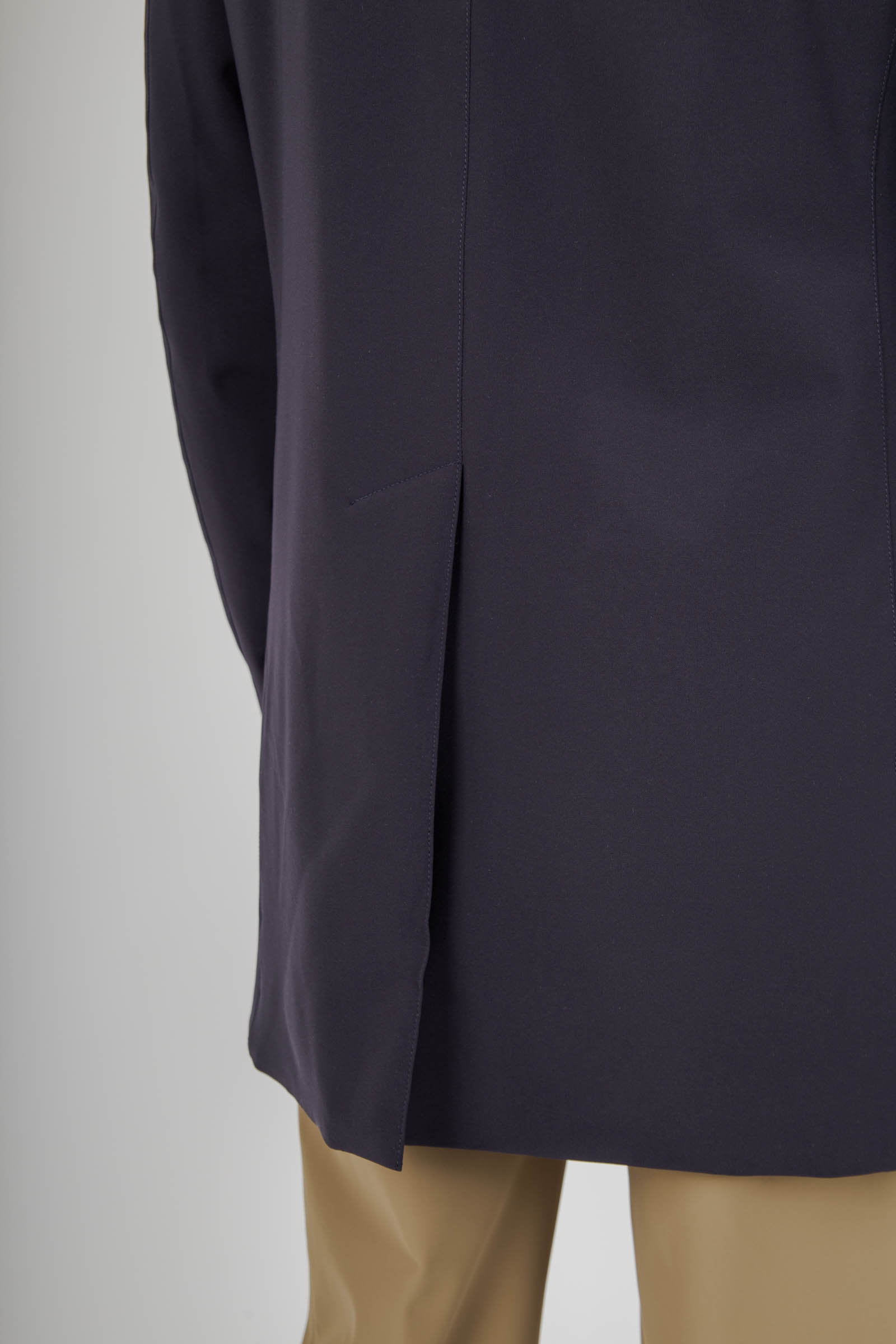 Aspesi Impermeabile Perfetto Blu Navy Uomo - 8