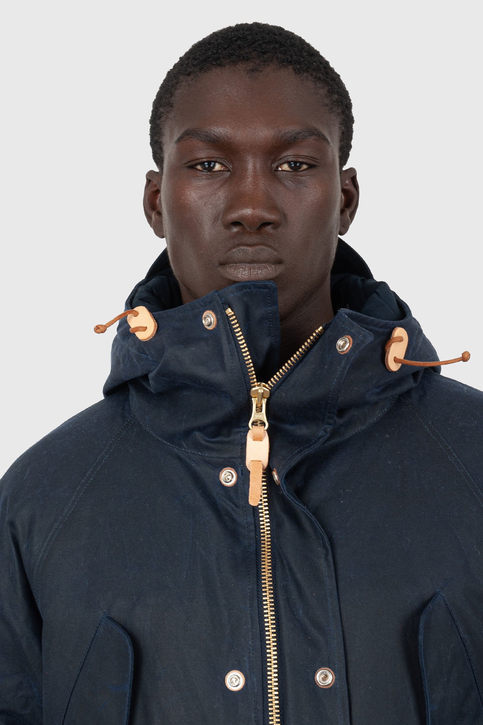 Manifattura Ceccarelli New Fisherman Parka Blu Navy Uomo - 2