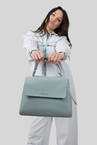 Sveva Medium Soft Leather Bag With Shoulder Strap orciani