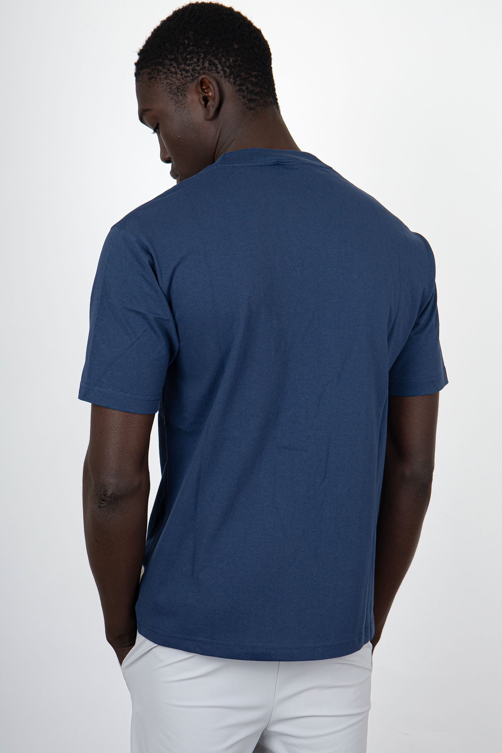 New Balance T-Shirt Sportswear Greatest Hits Cotone Blu Navy - 4