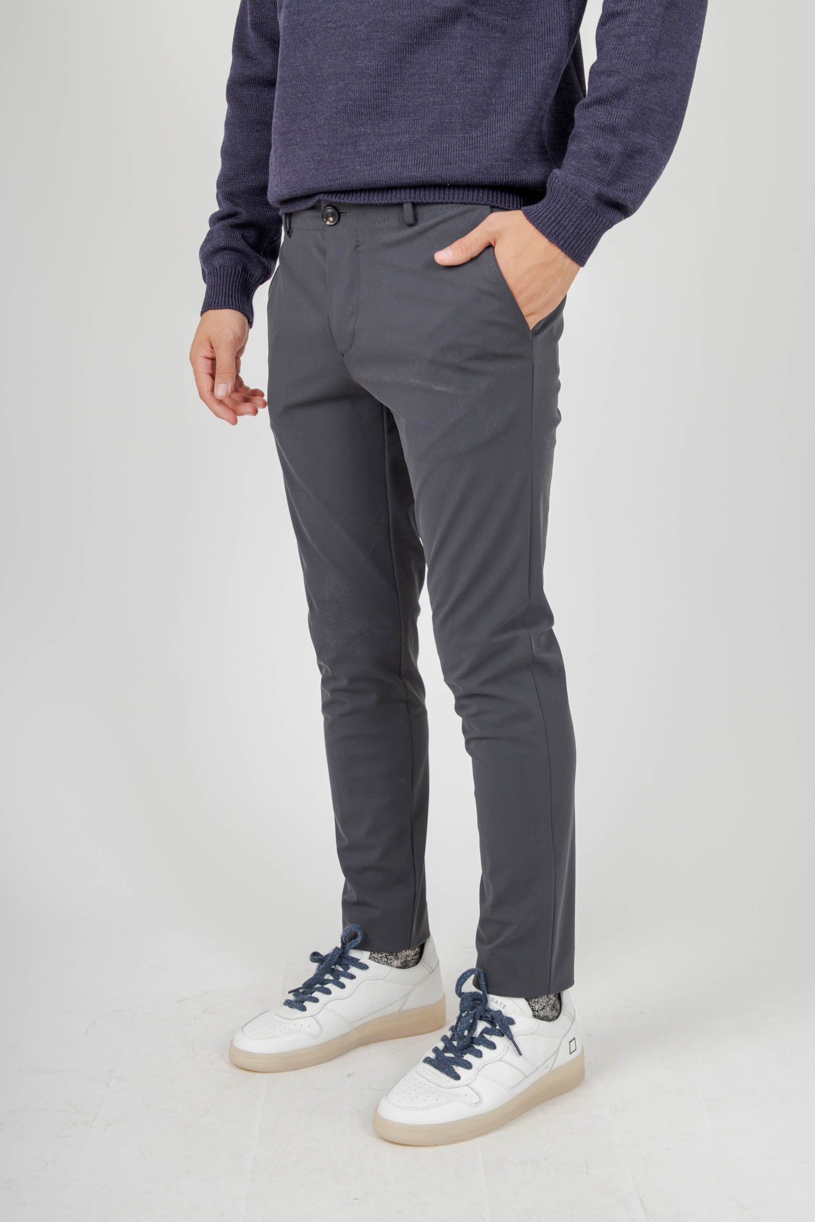 Rrd Pantalone Surflex Winter Soft Touch Week End Grigio Uomo - 3