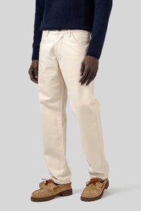 Tela Genova Jeans Gregorio Bull Selvedge Raw Ecru Uomo tela genova