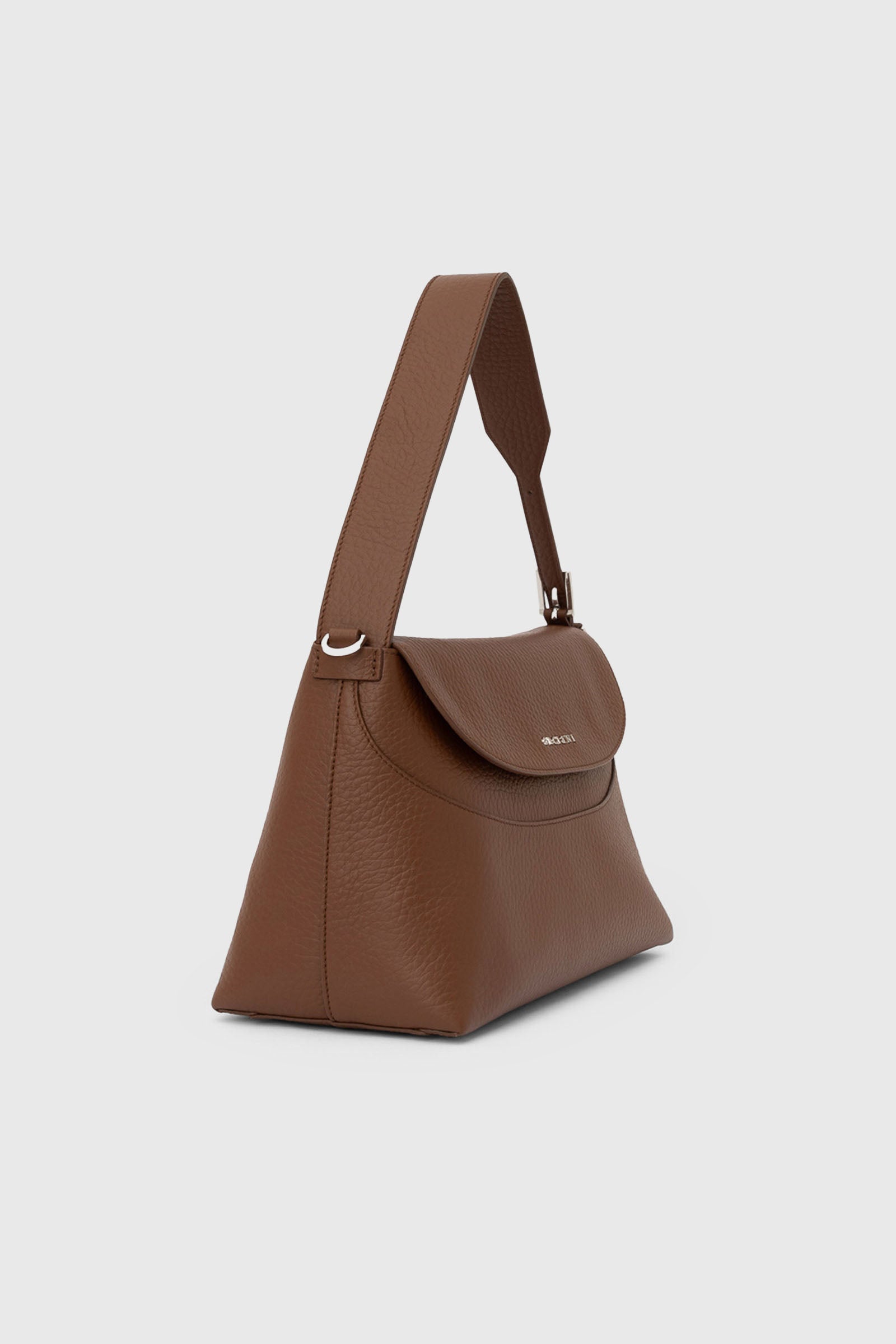 Orciani Borsa A Spalla Nana In Pelle Soft Cuoio Donna - 2