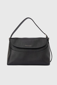 Orciani Borsa A Spalla Nana In Pelle Soft Nero Donna orciani