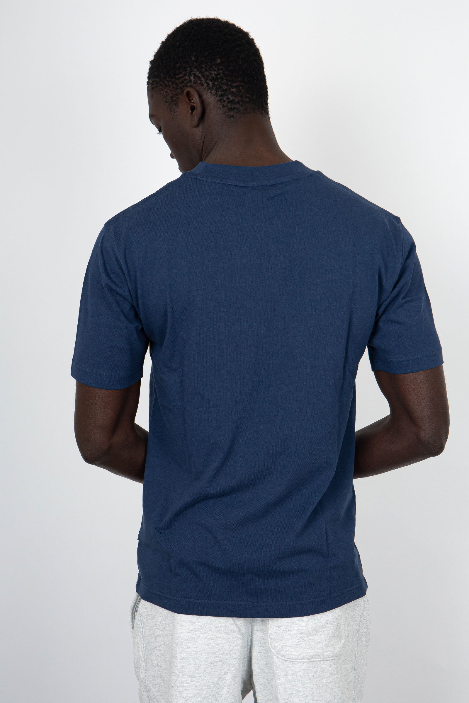 New Balance T-shirt NB Athletics Basketball Style Cotone Blu - 4