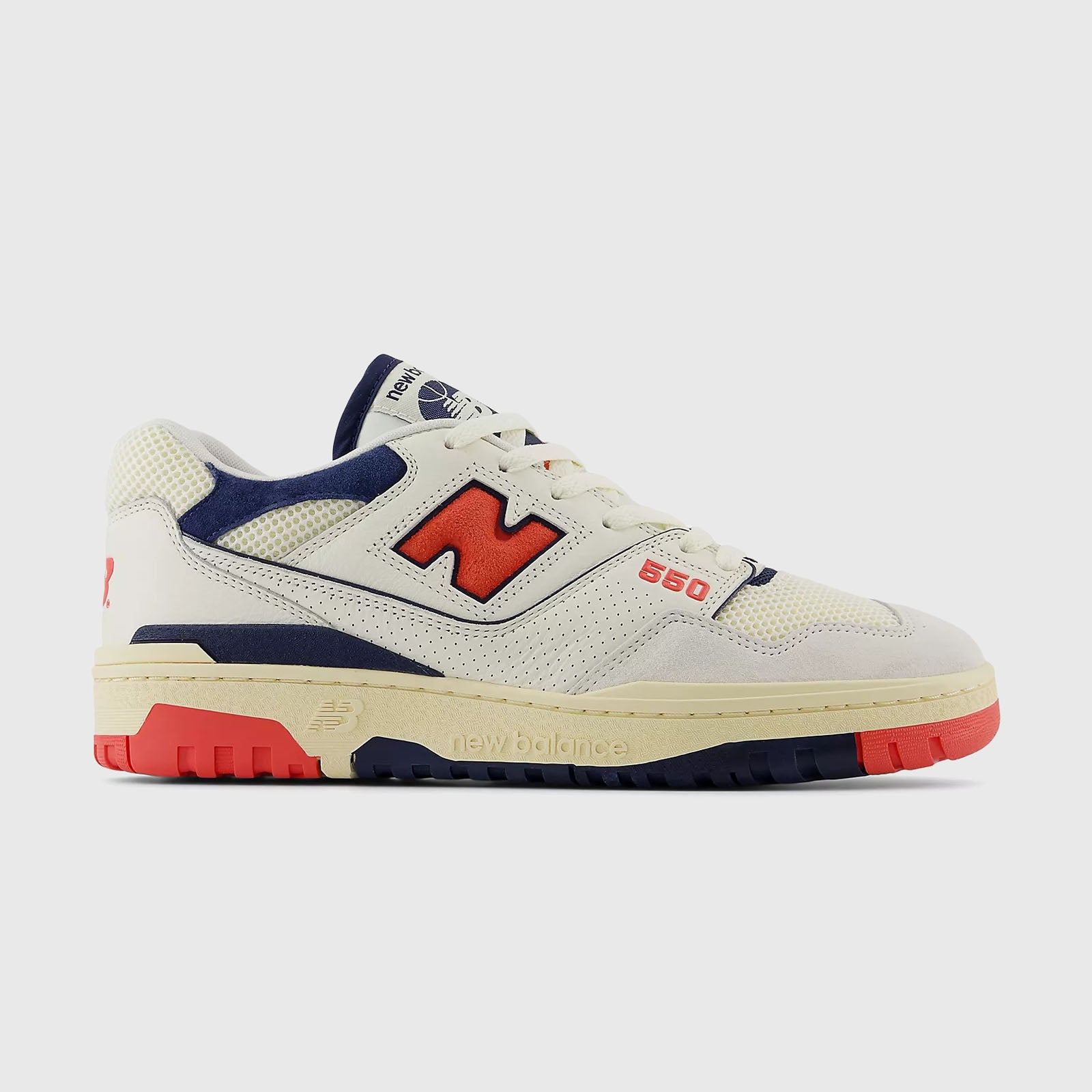 New Balance Sneaker 550 Bianco rosso blu Uomo