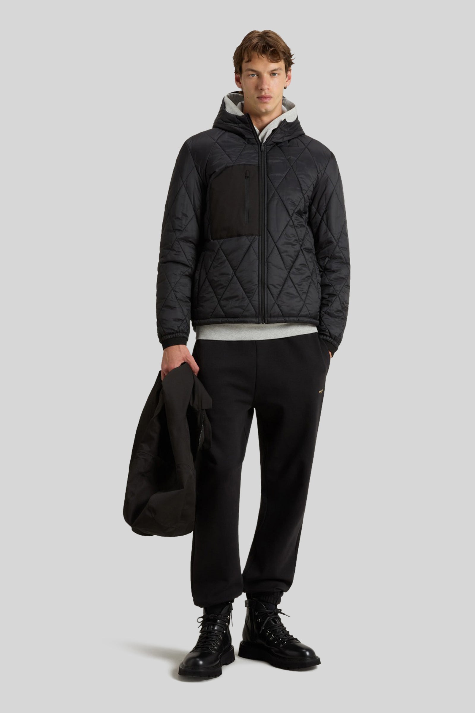Woolrich Giubbotto Crestmont 3 In 1 Nero Uomo - 2