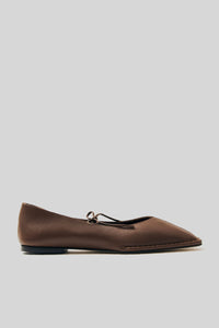 Alohas Ballerina Sway In Pelle Marrone Donna alohas