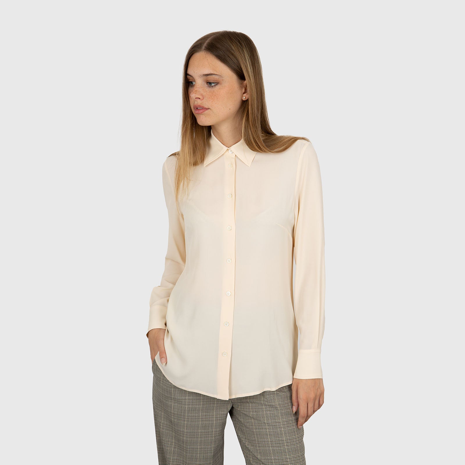 Department Five Camicia Slim Mulberry Avorio Donna - 9