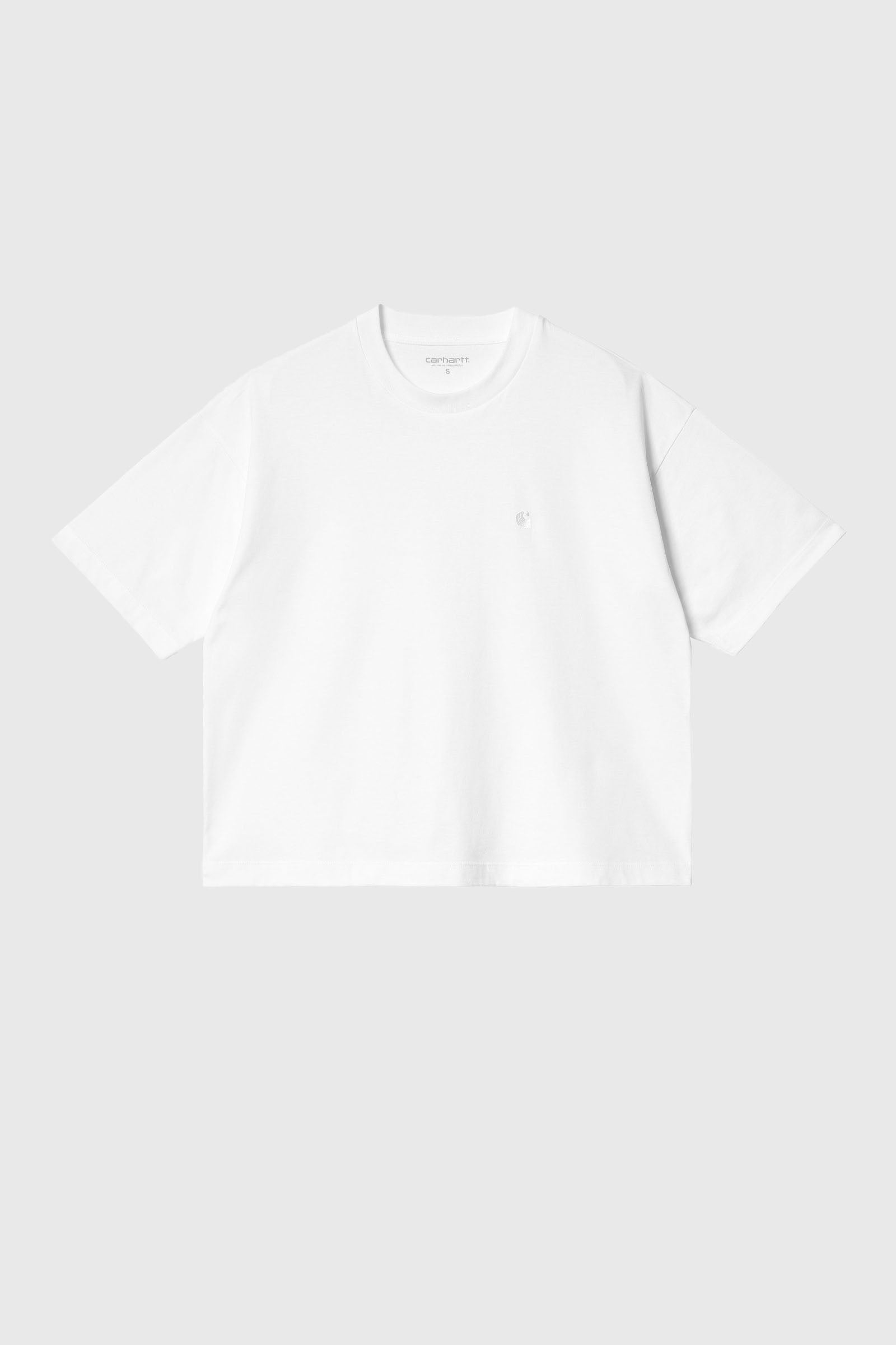 Carhartt Wip W' S/s Chester T-shirt Bianco Donna - 4