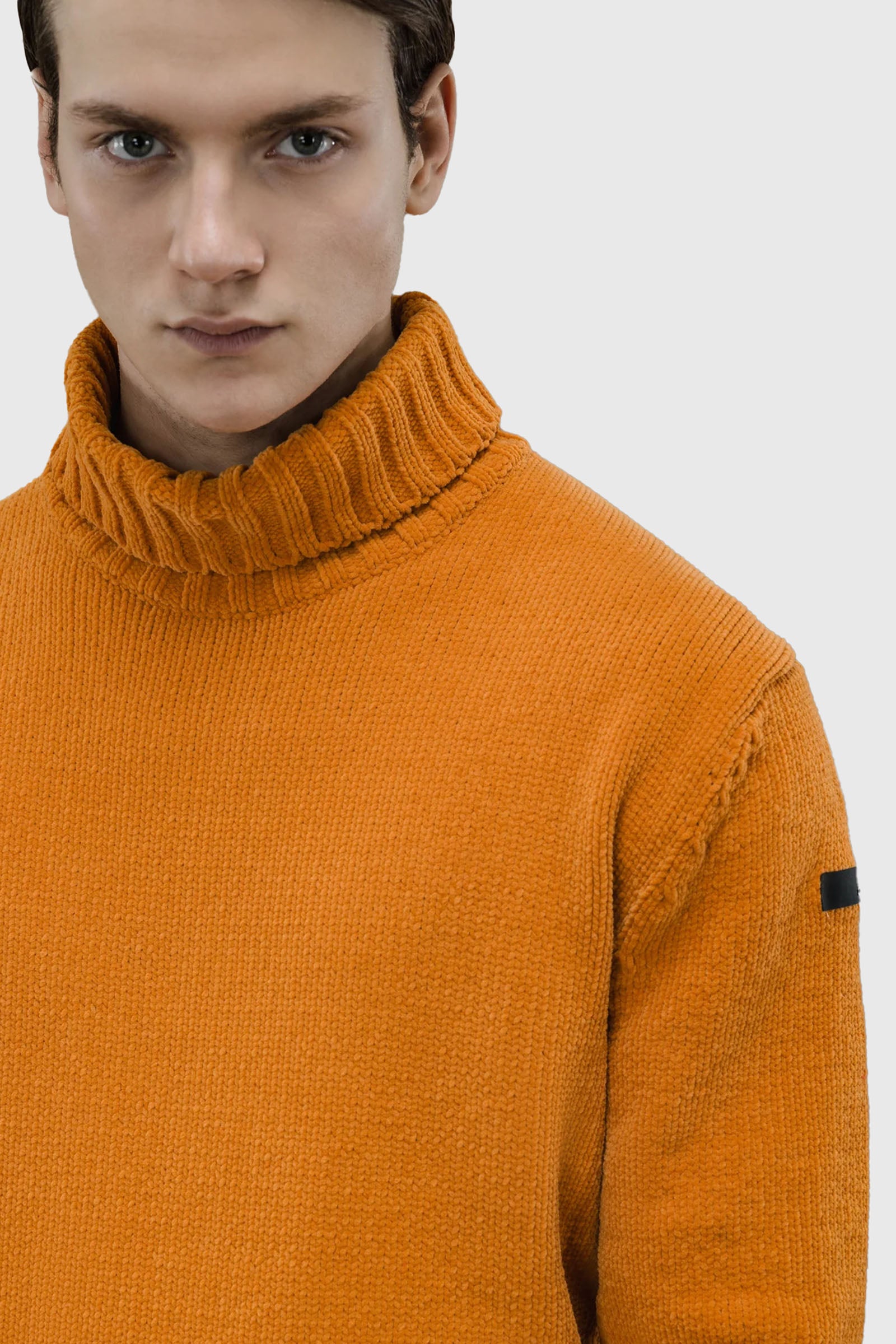 Rrd Cinematt Turtleneck Knit Arancio Uomo - 2