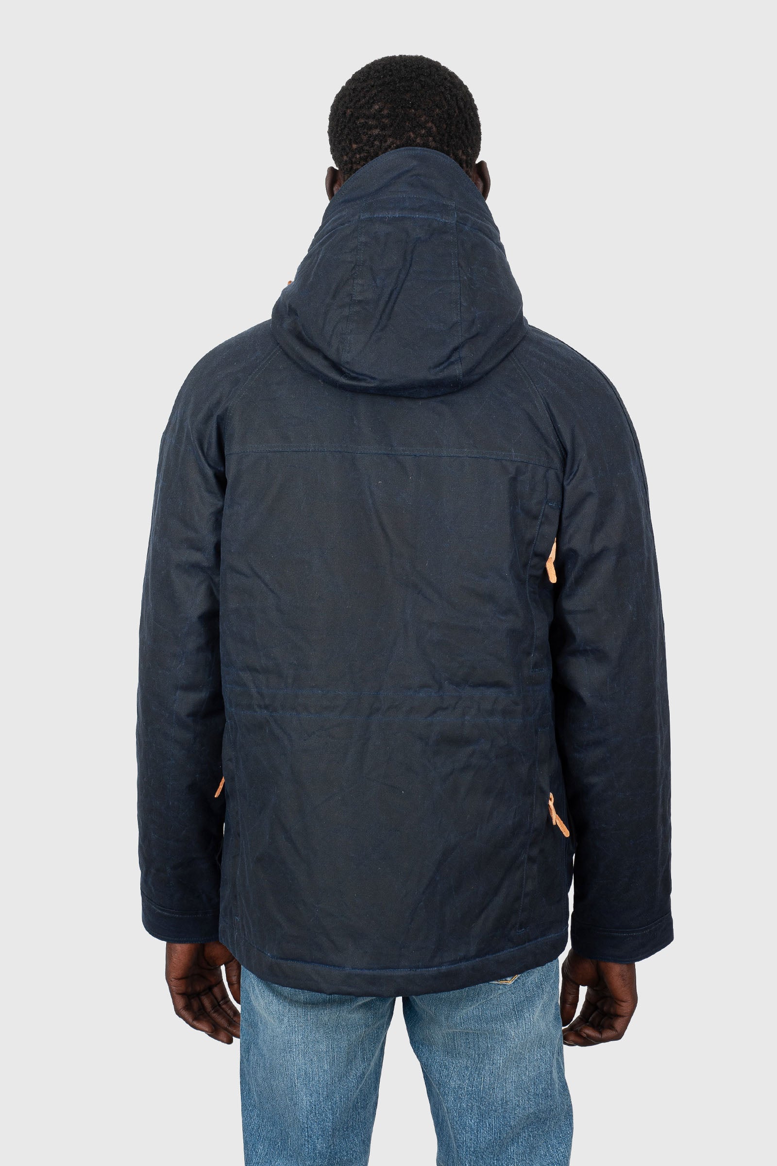 Manifattura Ceccarelli New Fisherman Parka Blu Navy Uomo - 4