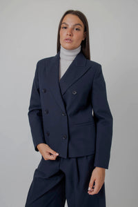 Double-breasted Gabardine Tappeto Jacket max mara weekend