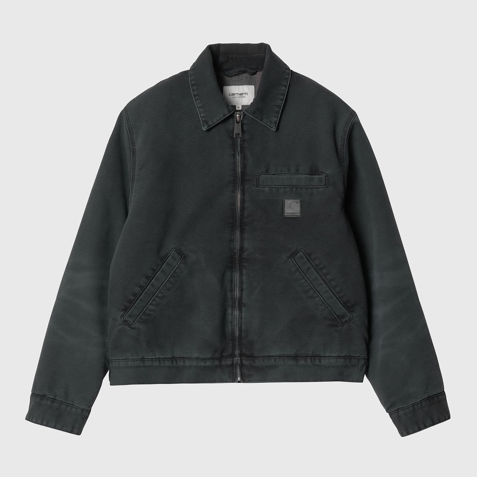 Carhartt Wip W' Dayton Jacket 'dearborn' Canvas Nero Donna - 3