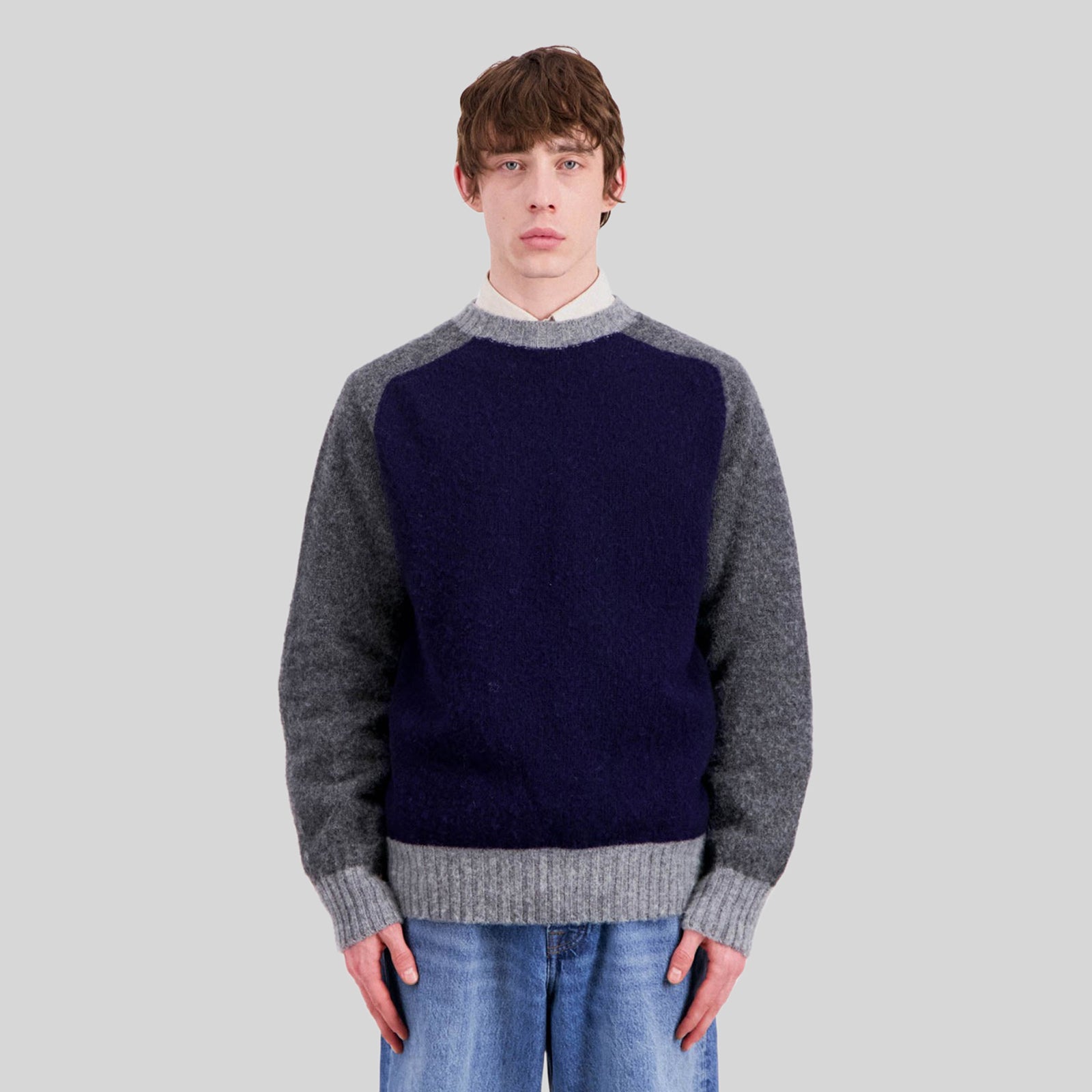 Howlin' Maglia Megraton Man Blu/grigio Uomo - 5