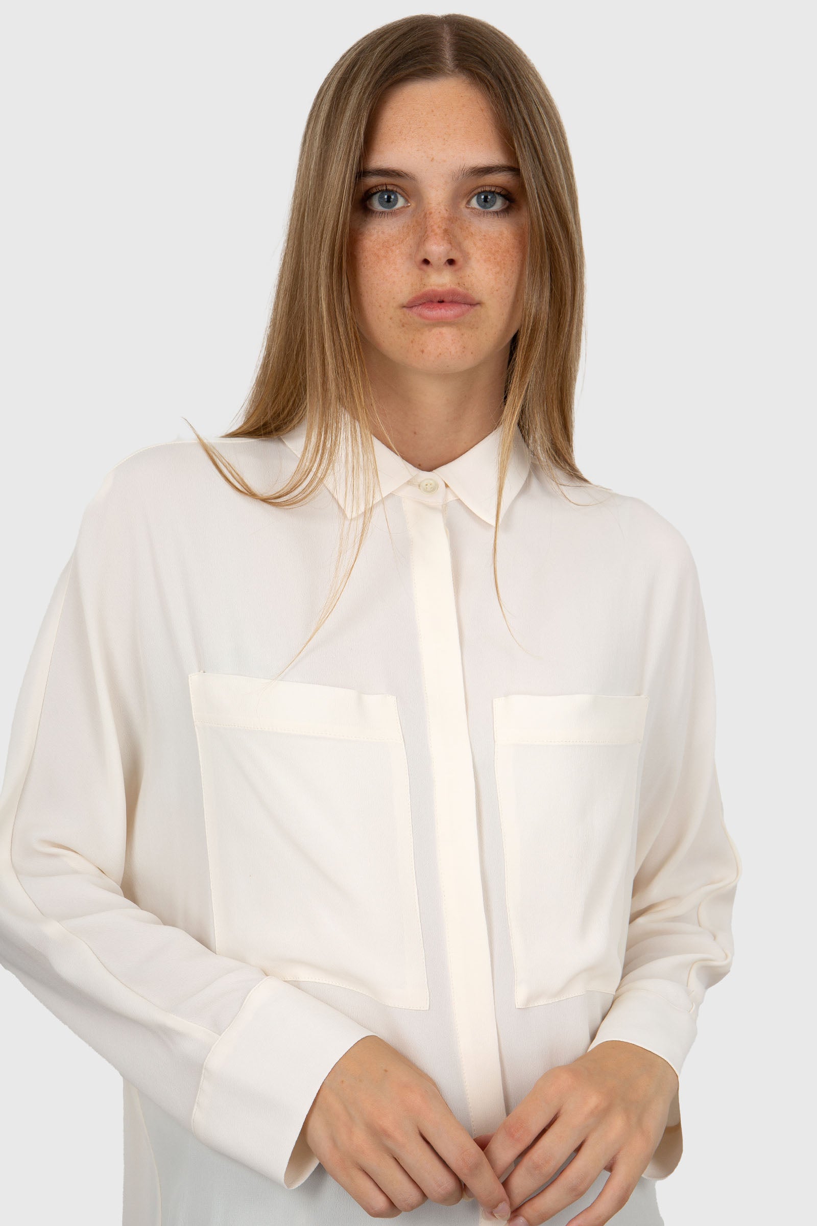 Semicouture Camicia Tifanny Avorio Donna - 2