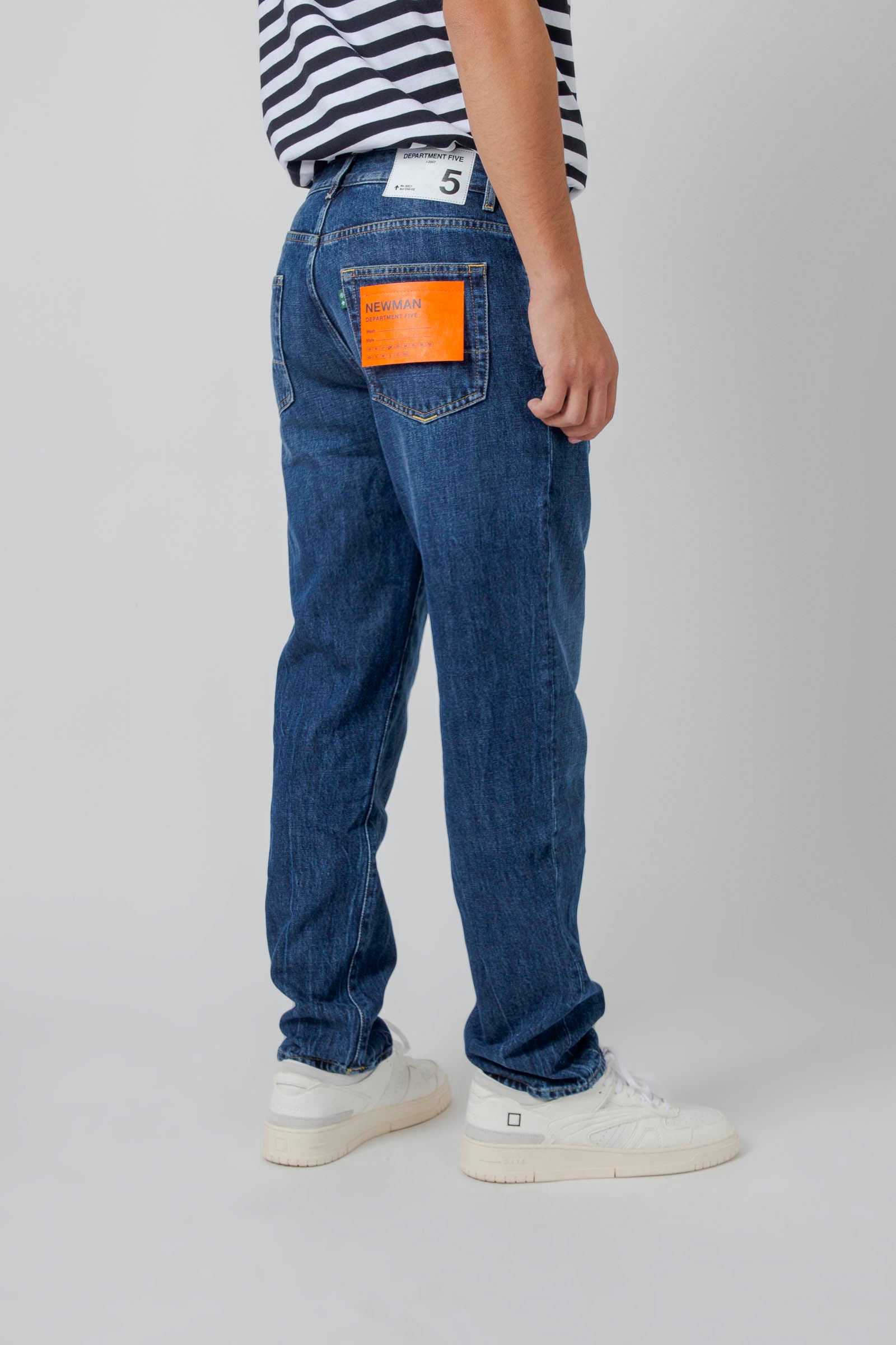 Department Five Jeans Newman Tapered Blu Medio Uomo - 4