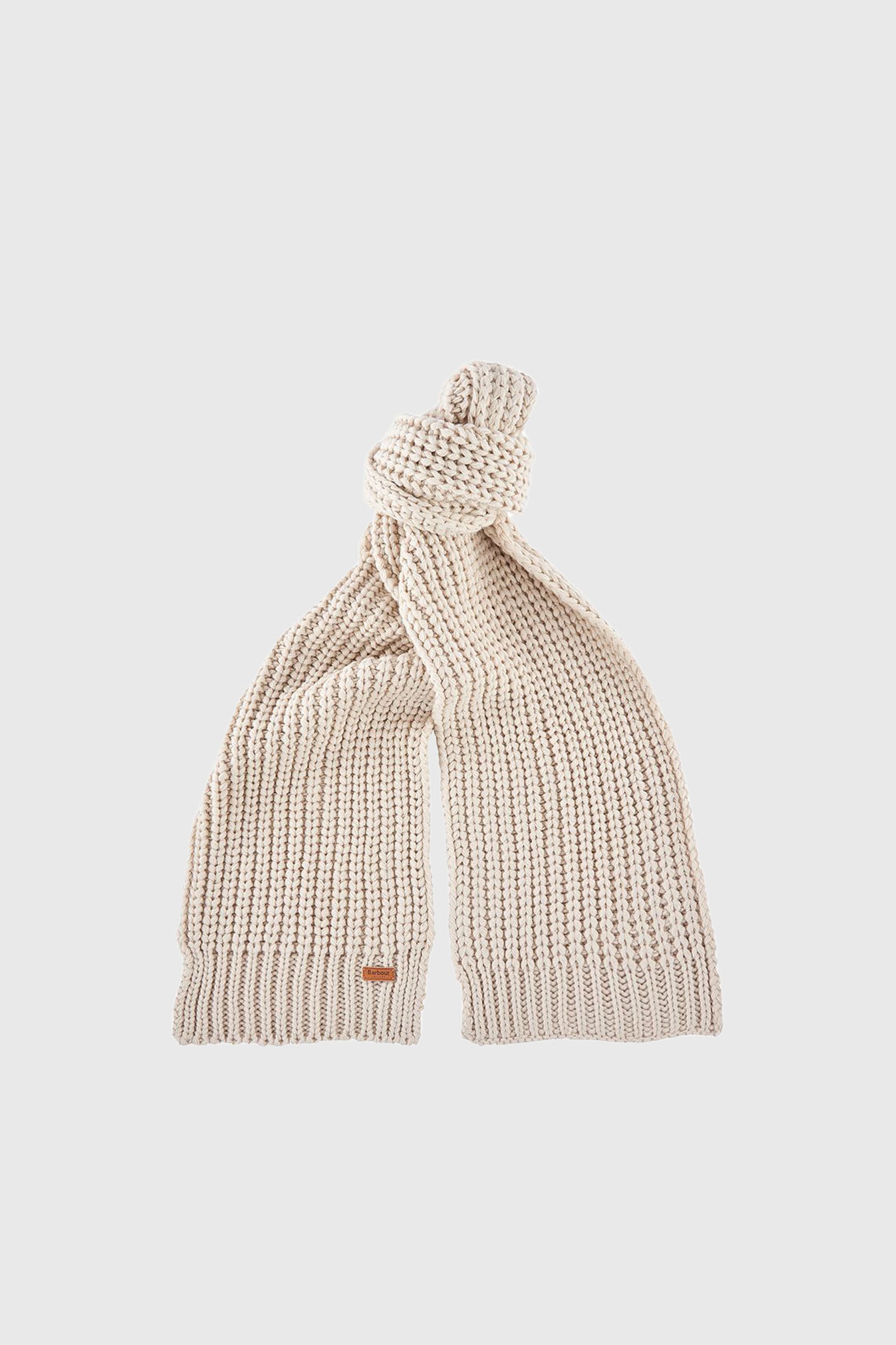 Barbour Saltburn Beanie & Scarf Set Perla Donna - 3