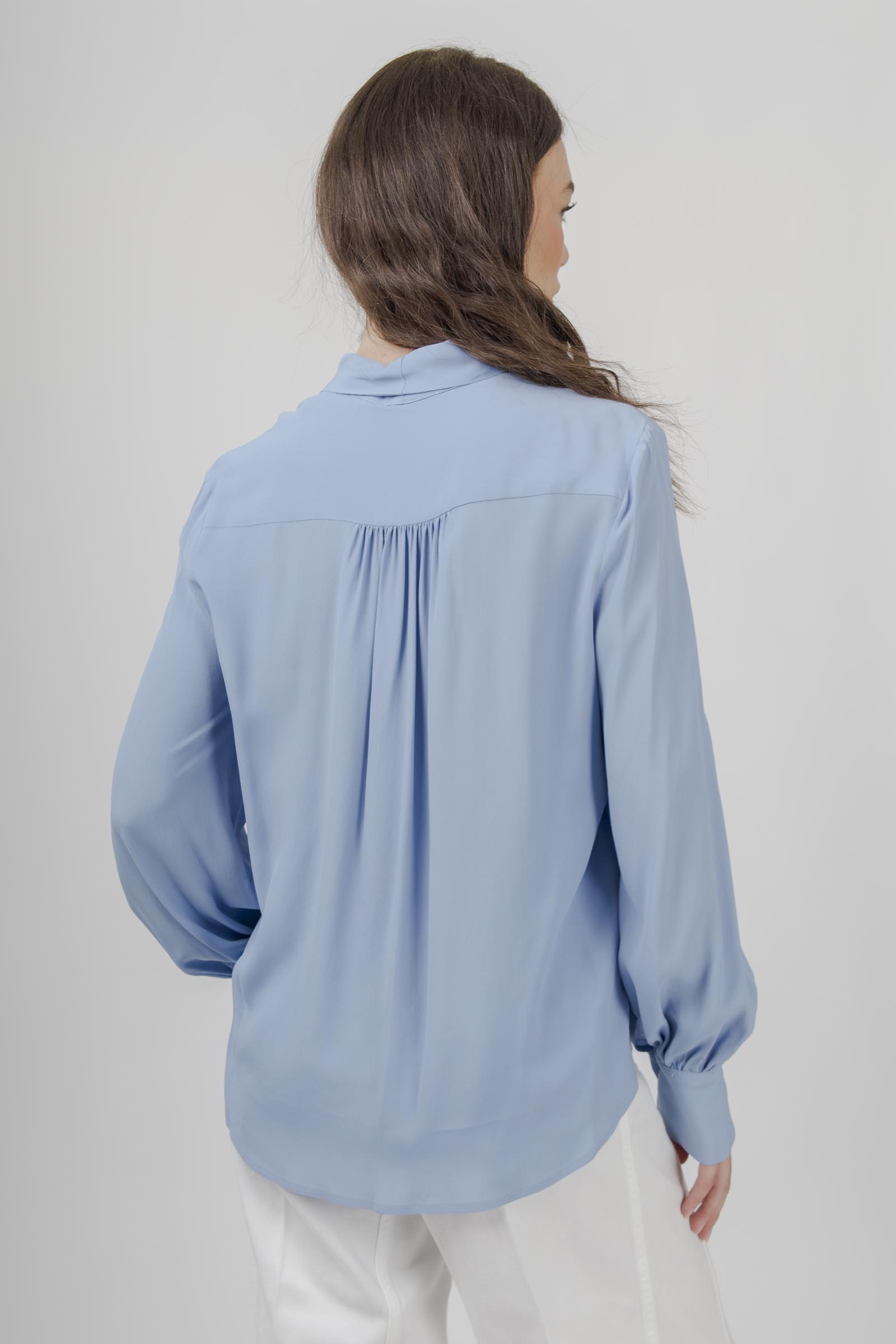 Semicouture Camicia Christine Celeste Donna - 5