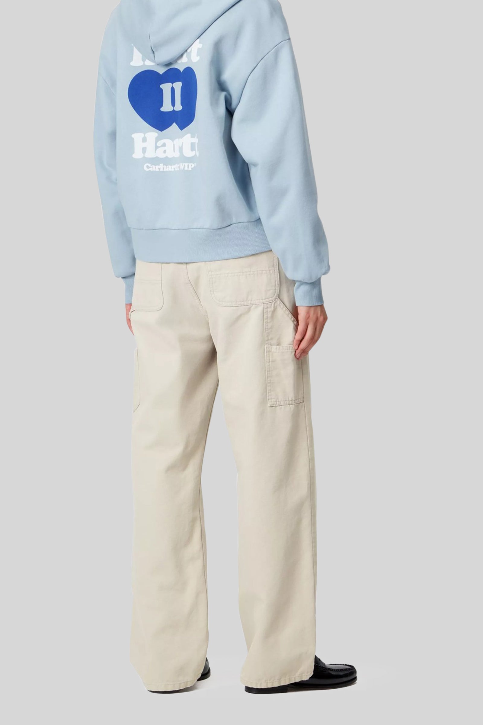 Carhartt Wip W' Pierce Pant Grigio Chiaro Donna - 2