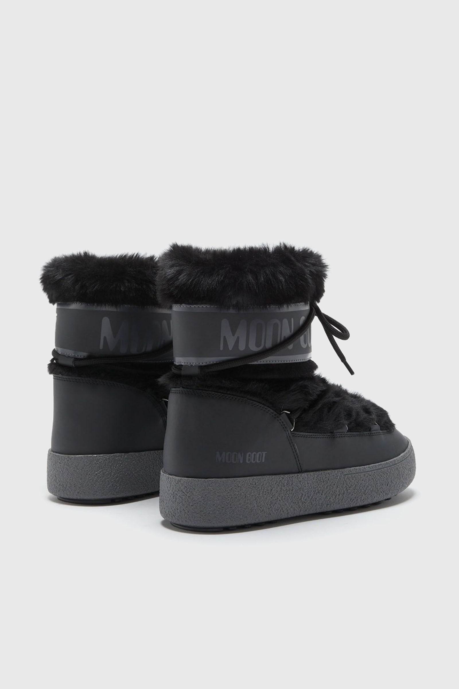 Moon Boot Ltrack Faux Fur Nero Donna - 3