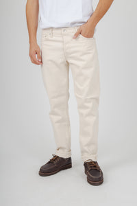 Edwin Jeans Regular Tapered Japan Bianco Off Uomo edwin