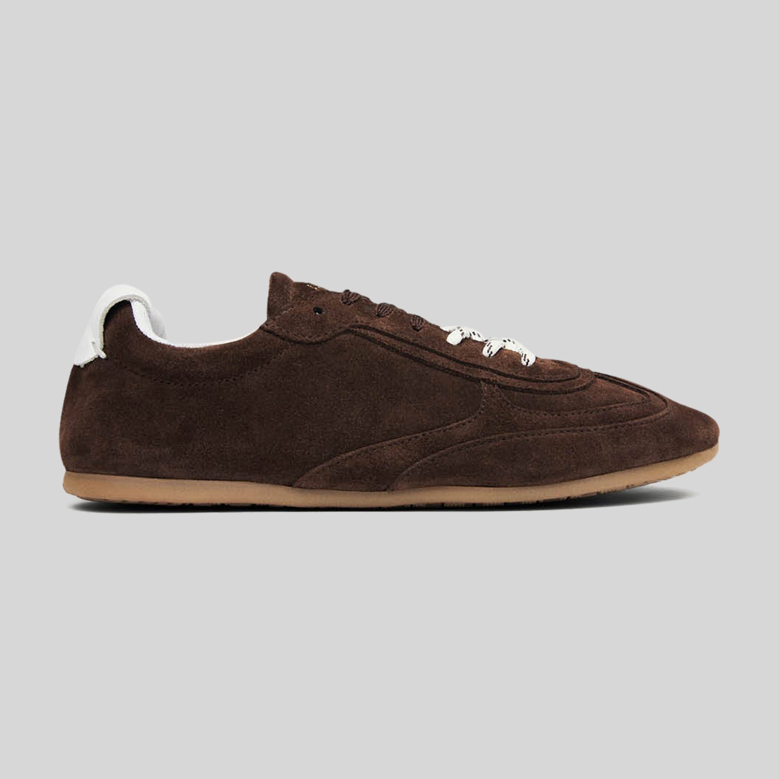 Tb.24 Suede Chocolate Brown Leather Sneaker - 6