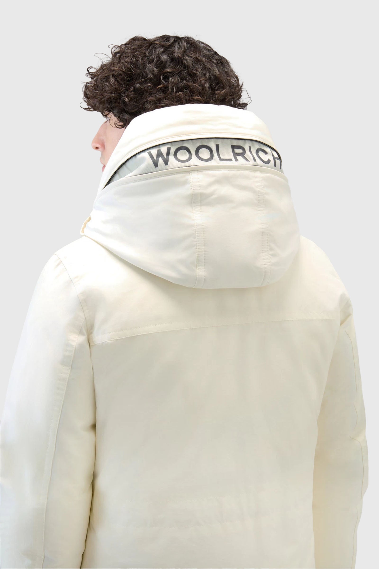 Woolrich Arctic Parka Evolution In Ramar Cloth Bianco Uomo - 2