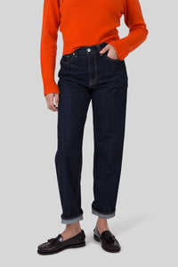 Edwin W Janis Pant Japan Blu Scuro Donna edwin