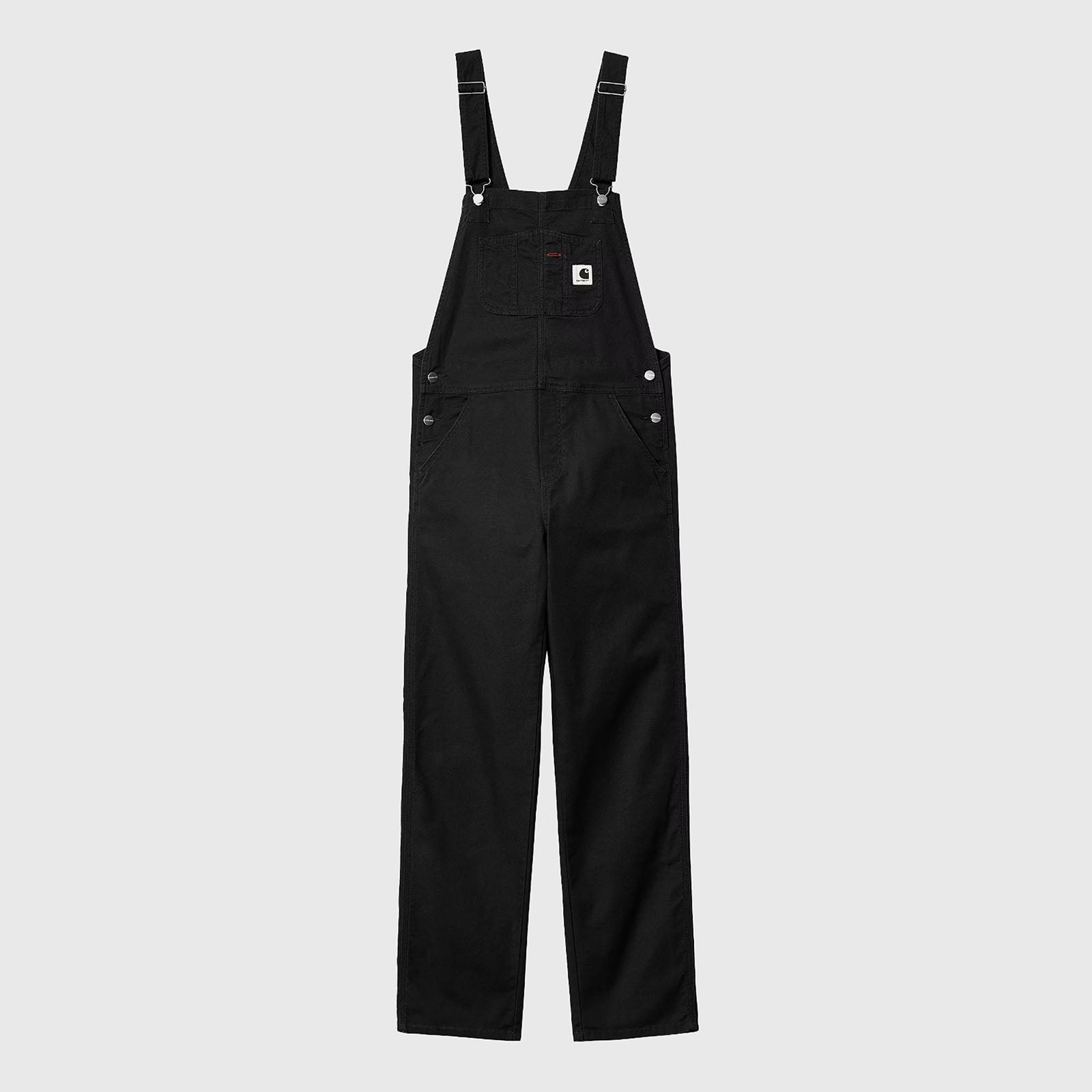 Carhartt Wip W' Bib Overall Straight Nero Donna - 3