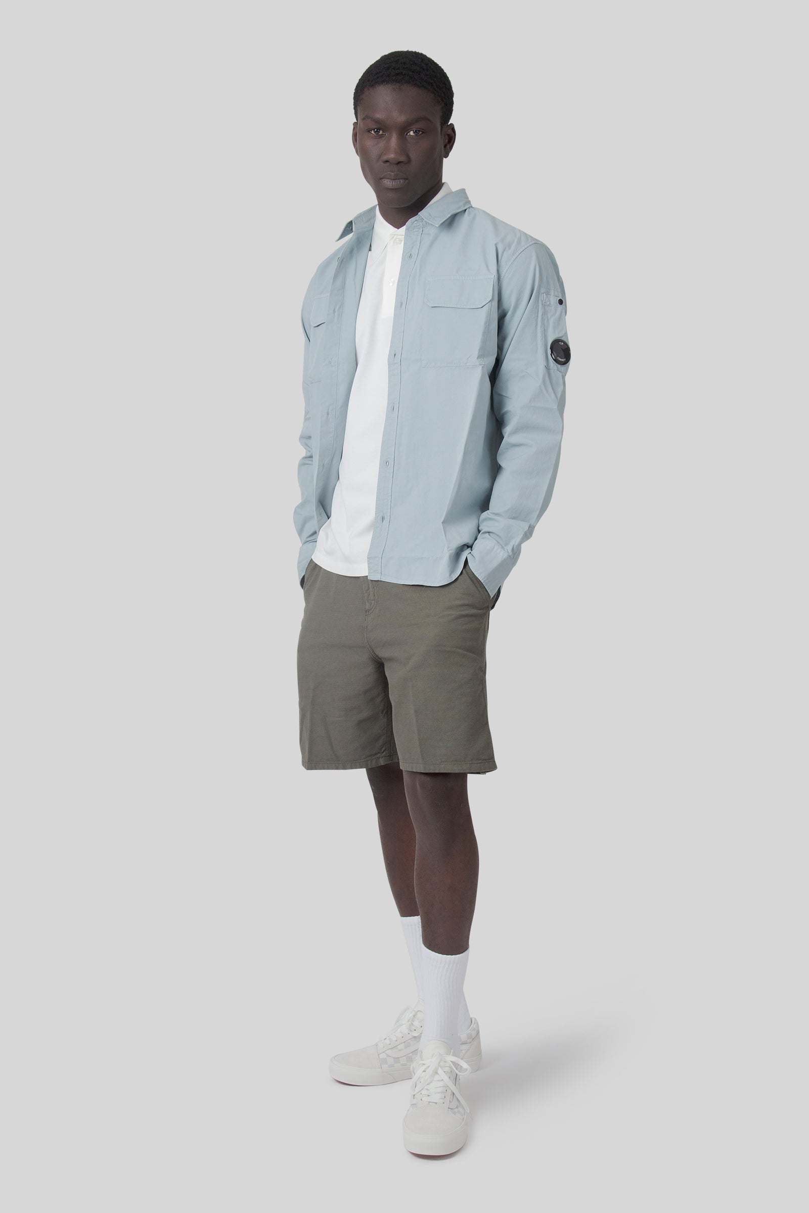 Organic Gabardine Lens Shirt - 2