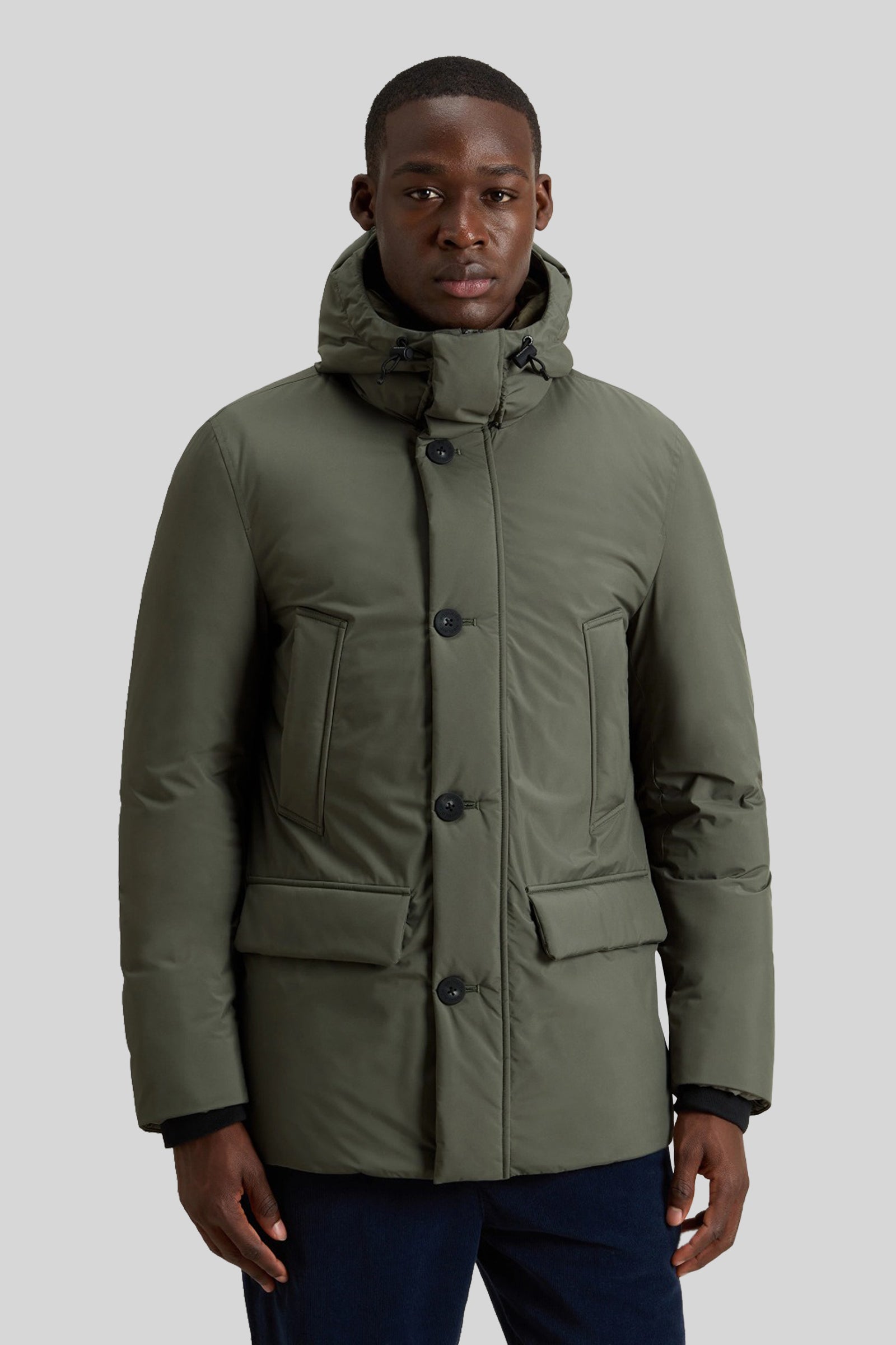 Woolrich Cloud Arctic Parka Verde Scuro Uomo - 1