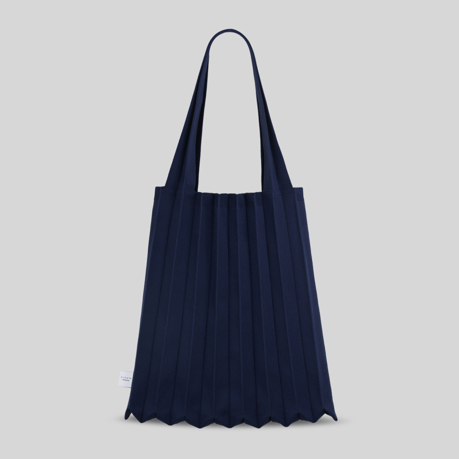 Pleatsmama New Shoulder Bag Blu Navy Donna - 4