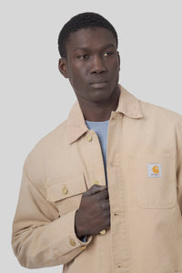 Carhartt Wip Michigan Coat Beige Chiaro Uomo carhartt wip