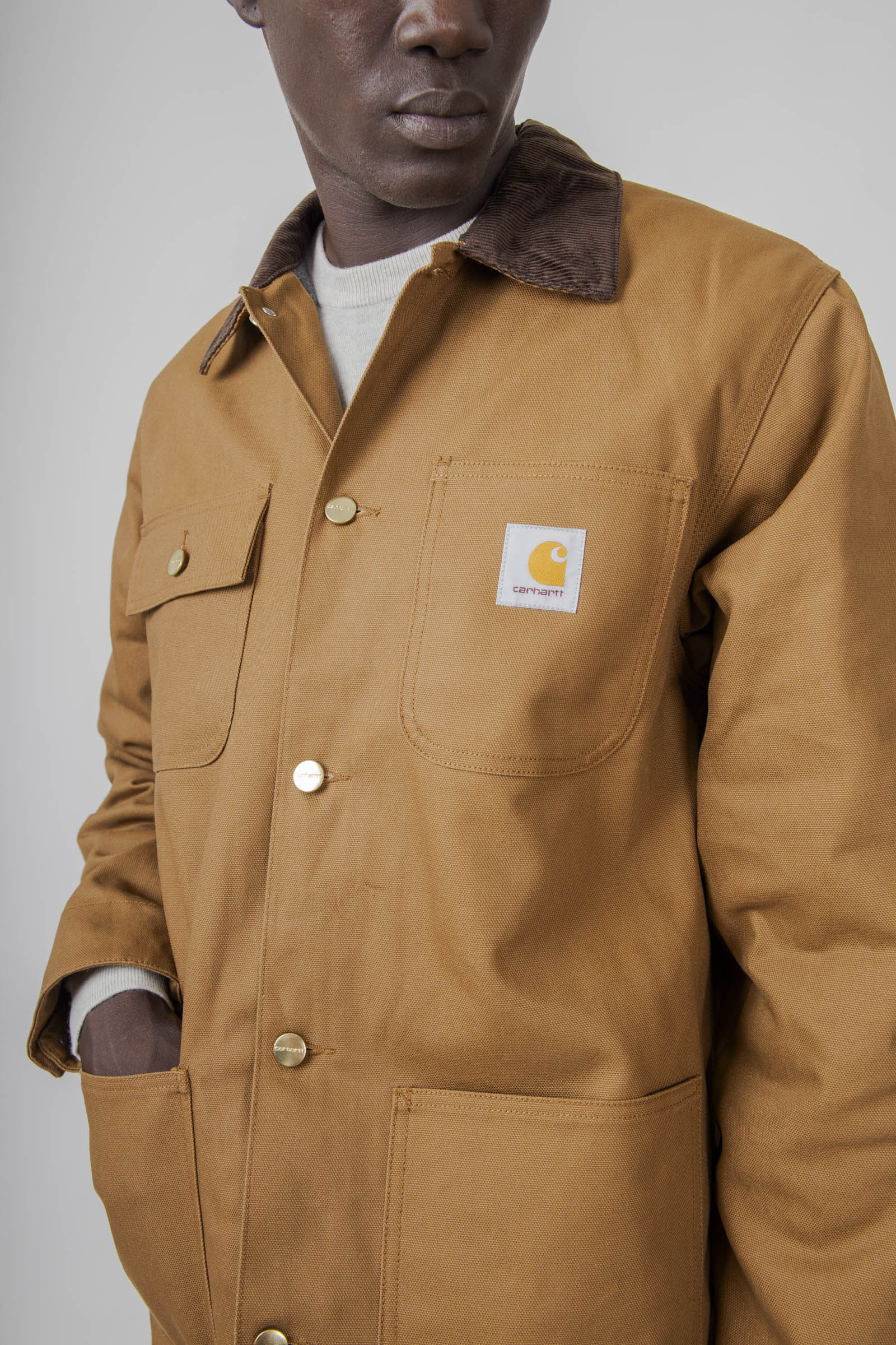 Carhartt Wip Michigan Coat Cammello Uomo - 1