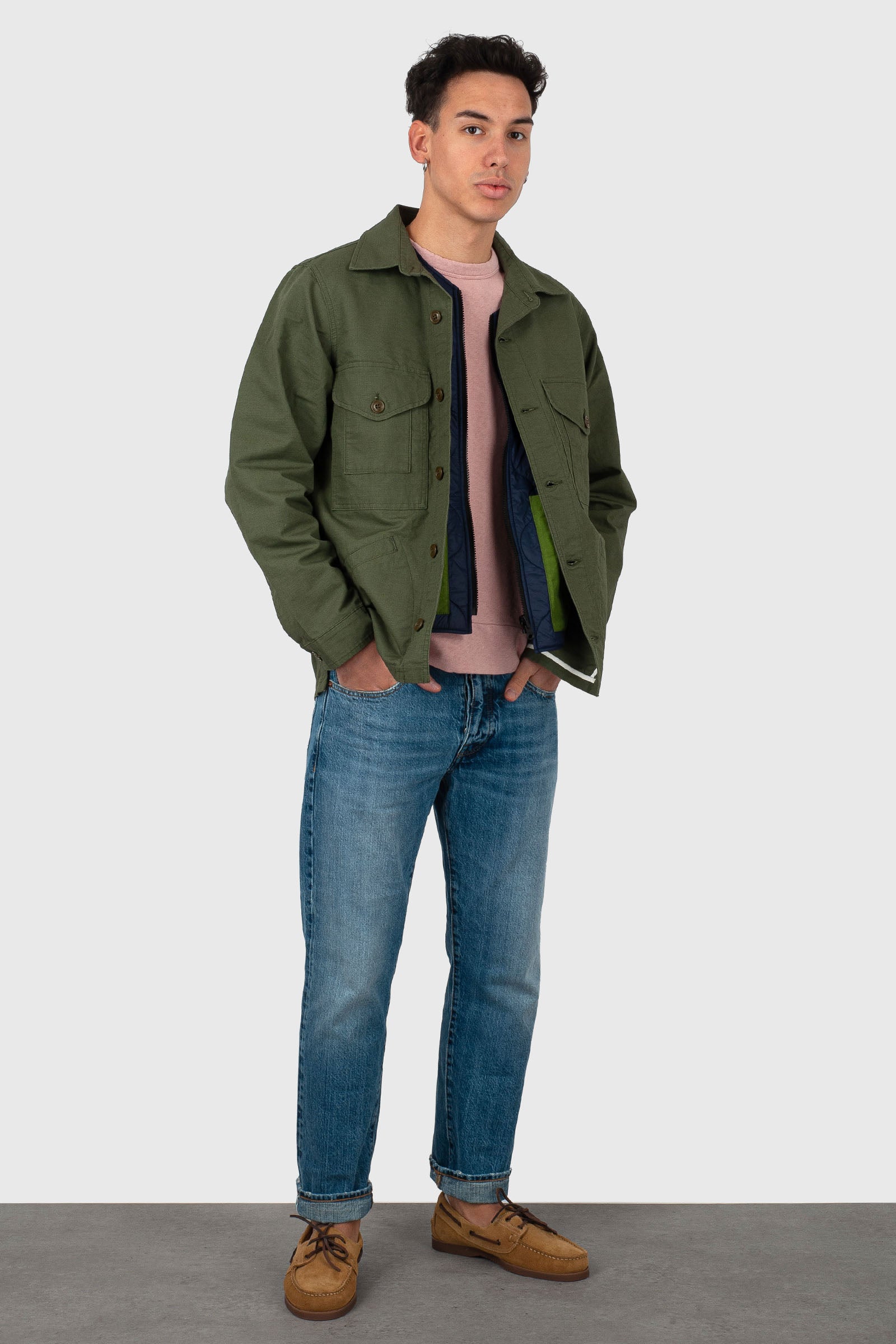 MANIFATTURA CECCARELLI ミリタリージャケット 42 MANIFATTURA CECCARELLI ミリタリージャケット 42 MANIFATTURA