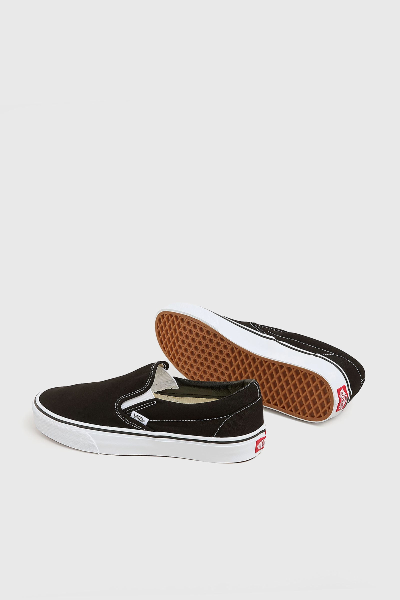 Vans "off The Wall" Sneaker Classic Slip-on Nero Donna - 4