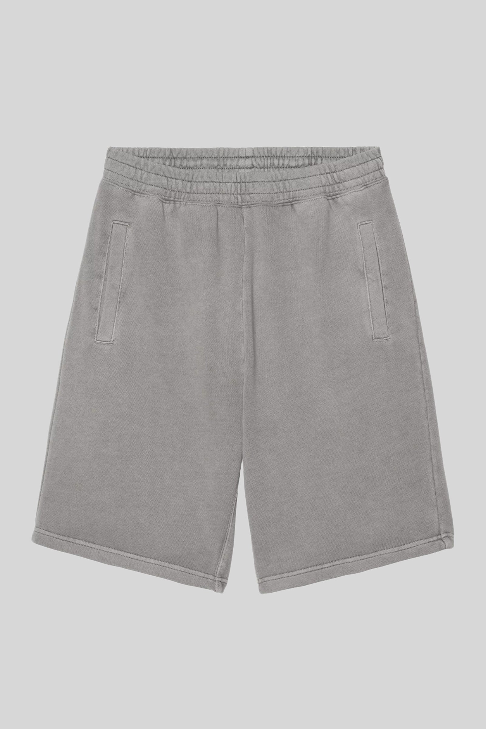 Carhartt Wip Short In Felpa Nelson Grigio Uomo - 1