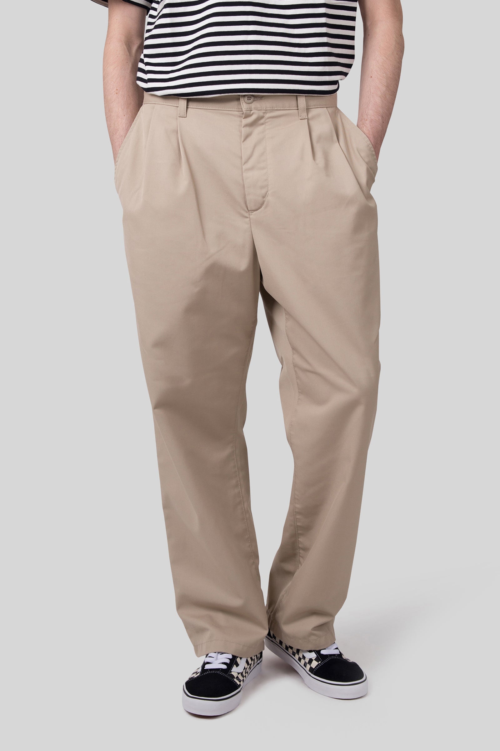 Carhartt Wip Pantalone Evan Beige Uomo - 4
