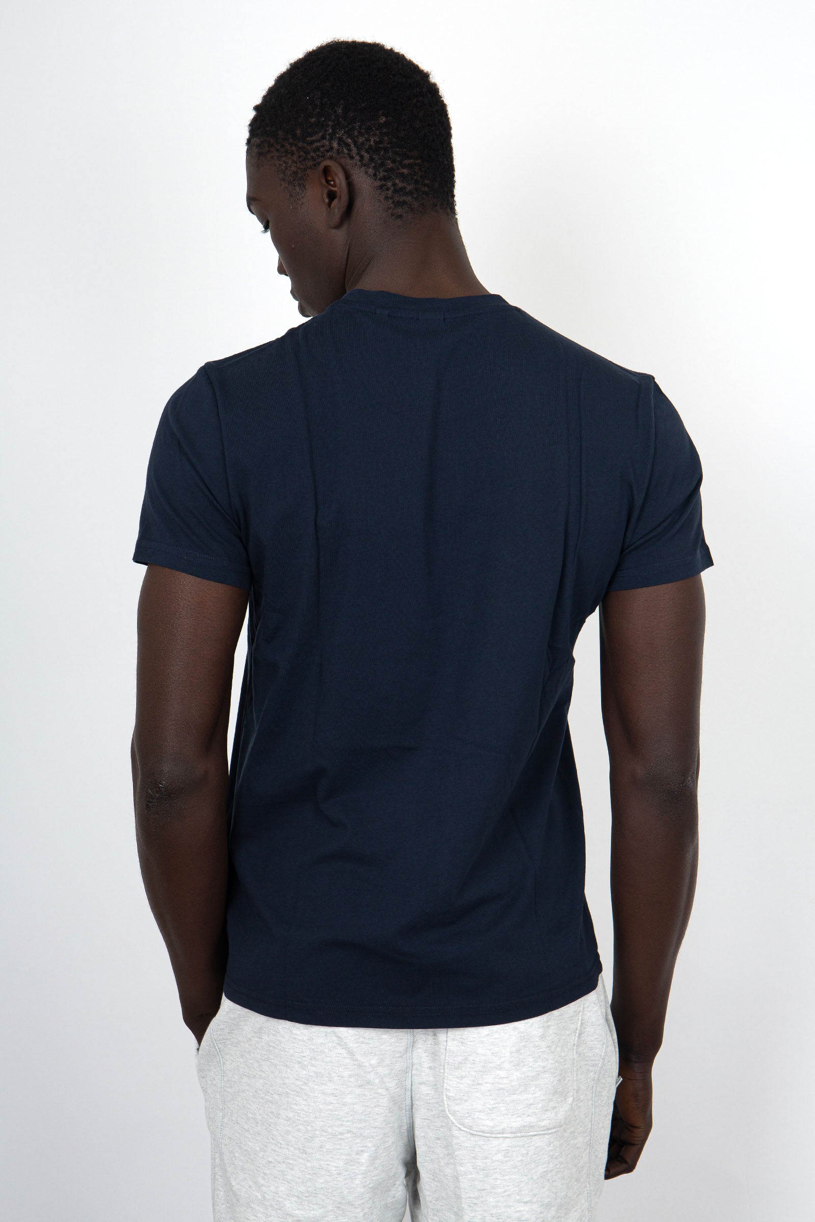 Aspesi T-Shirt Silence Cotton Navy Blue - 4